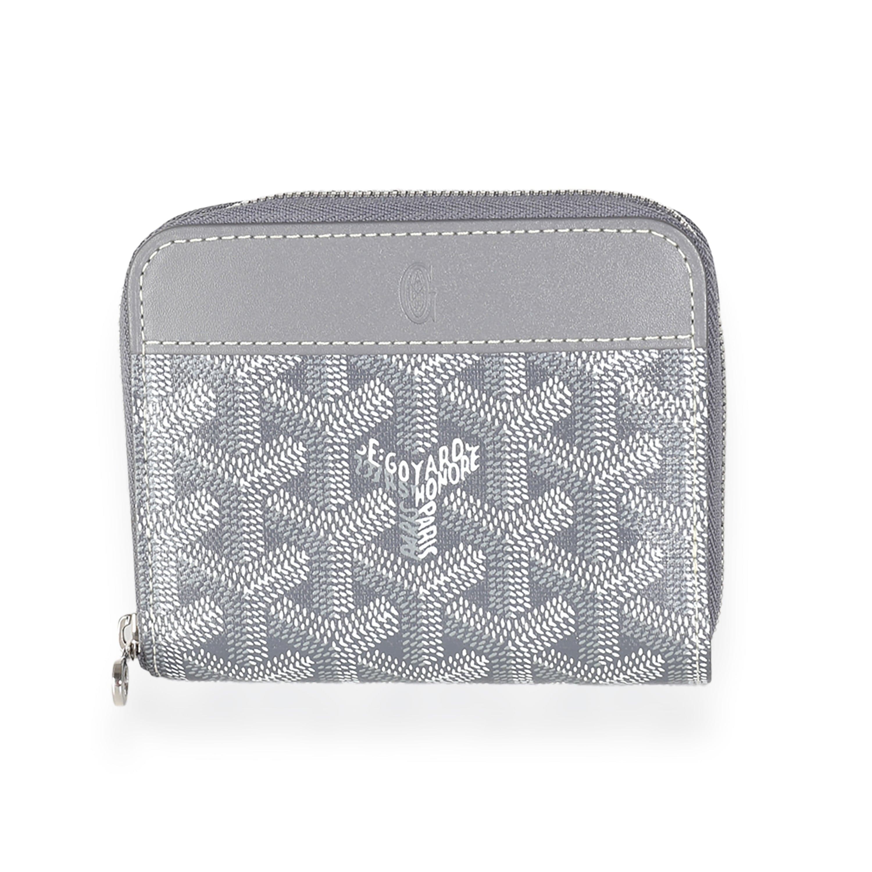 Goyard Grey Goyardine Canvas Matignon PM