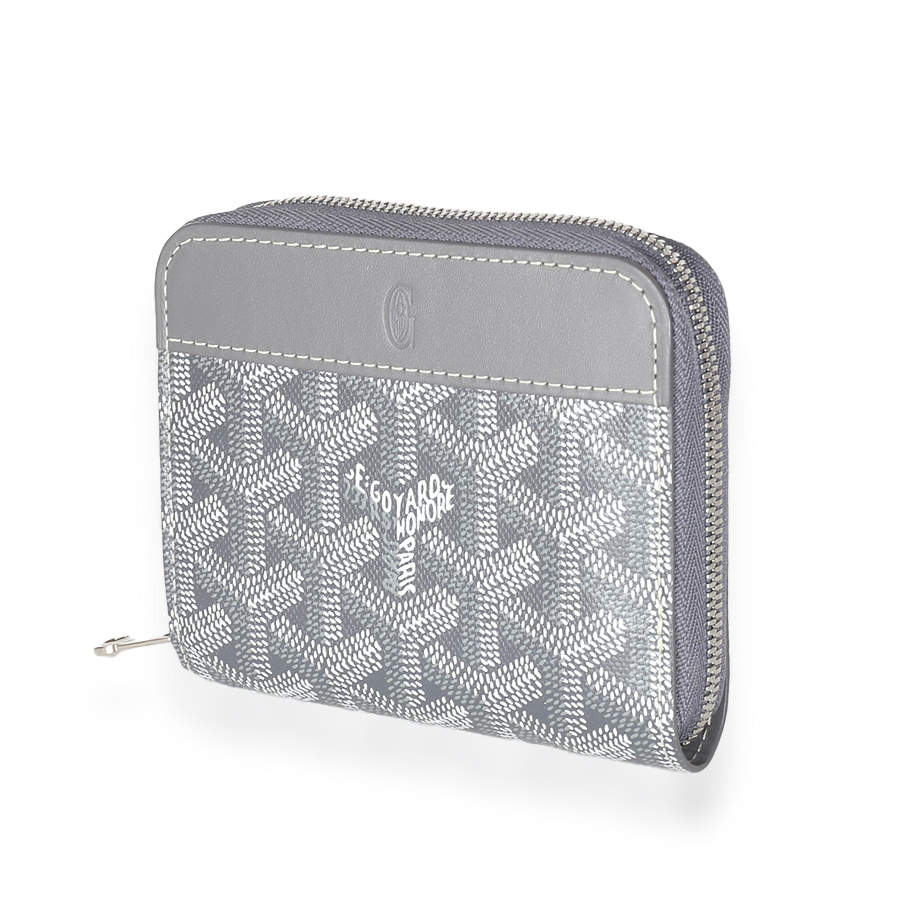 Goyard Grey Goyardine Canvas Matignon PM