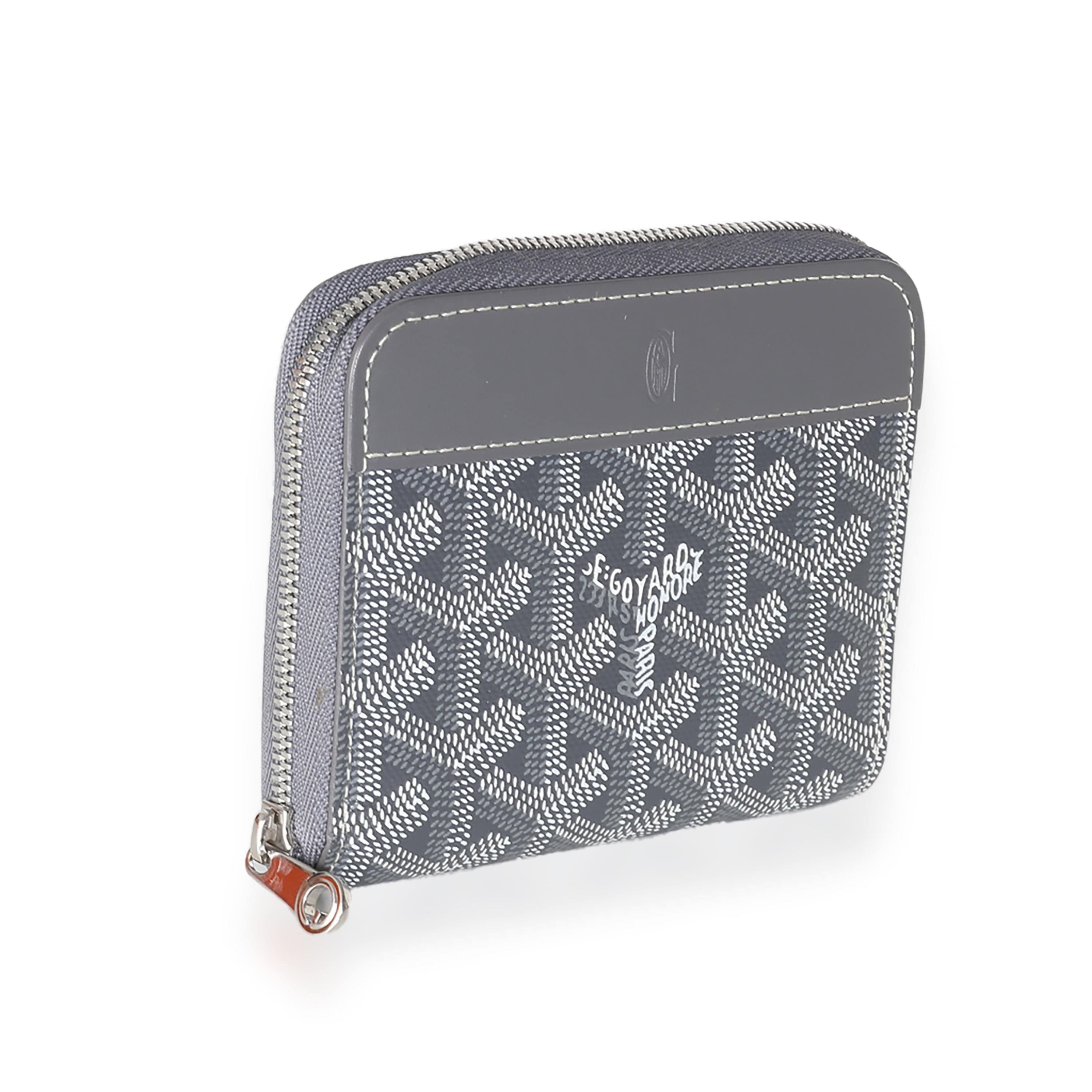 Goyard Grey Goyardine Canvas Matignon PM