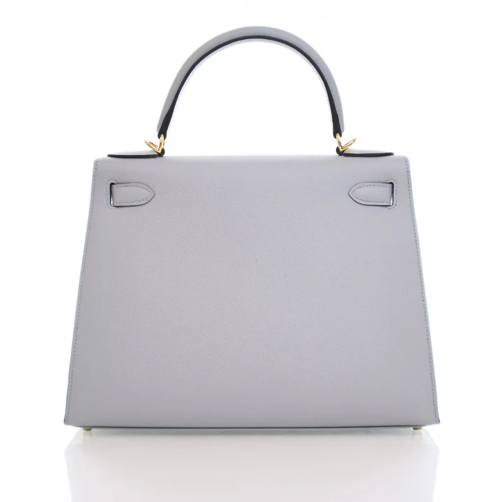 Hermes Kelly 28 Gris Mouette Epsom MJ1JYO