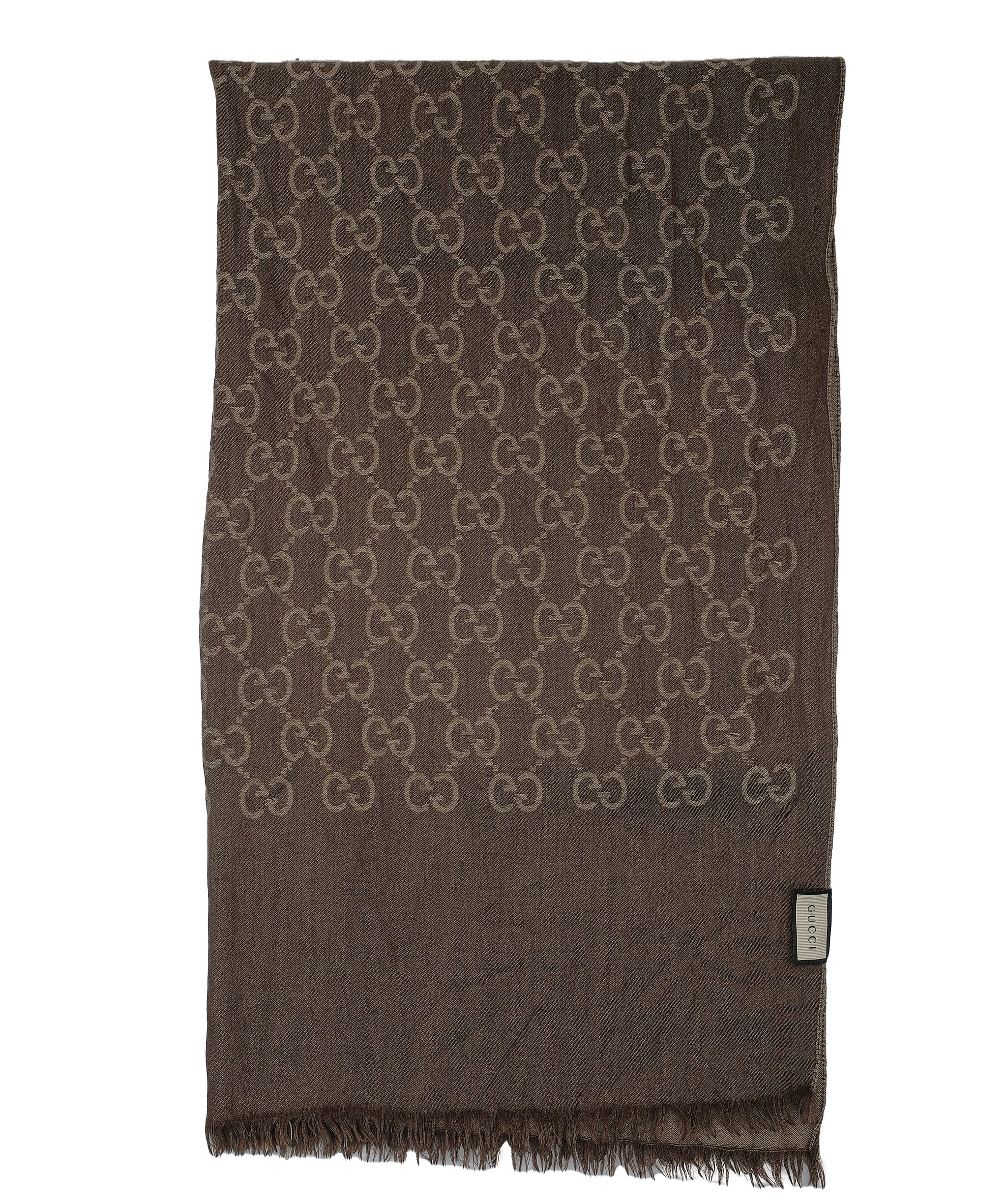 Gucci Gucci Scarf Brown RJC3309