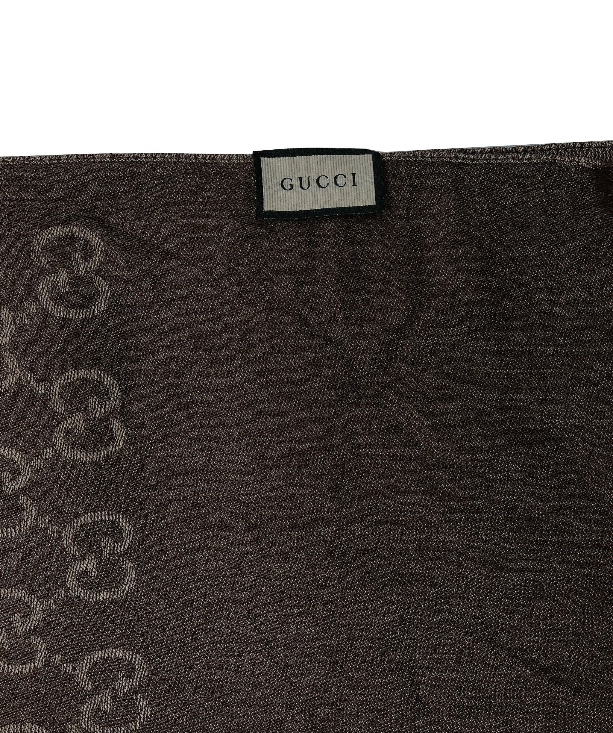 Gucci Gucci Scarf Brown RJC3309