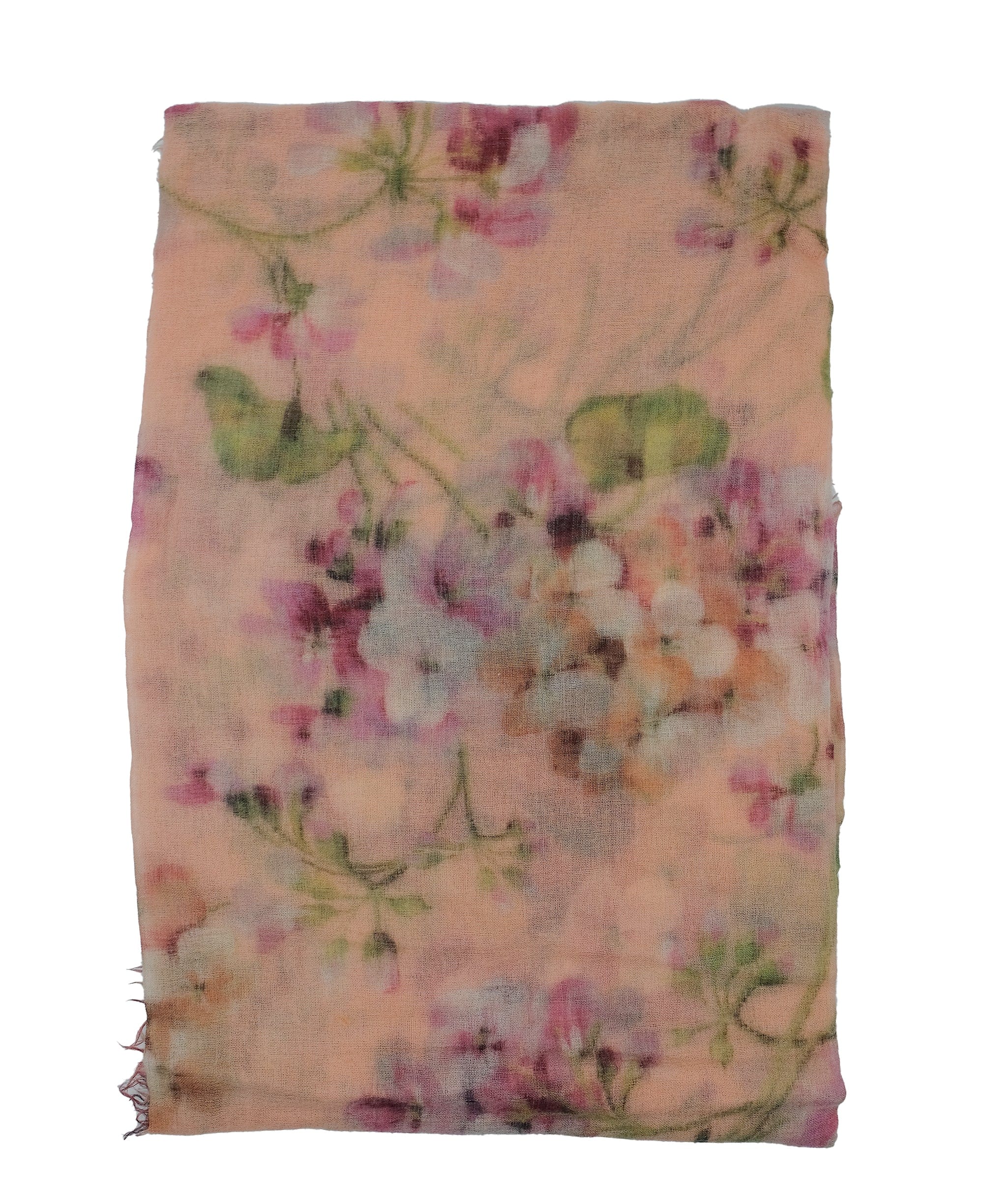 Gucci Gucci Shawl Floral Print Pink RJC3266