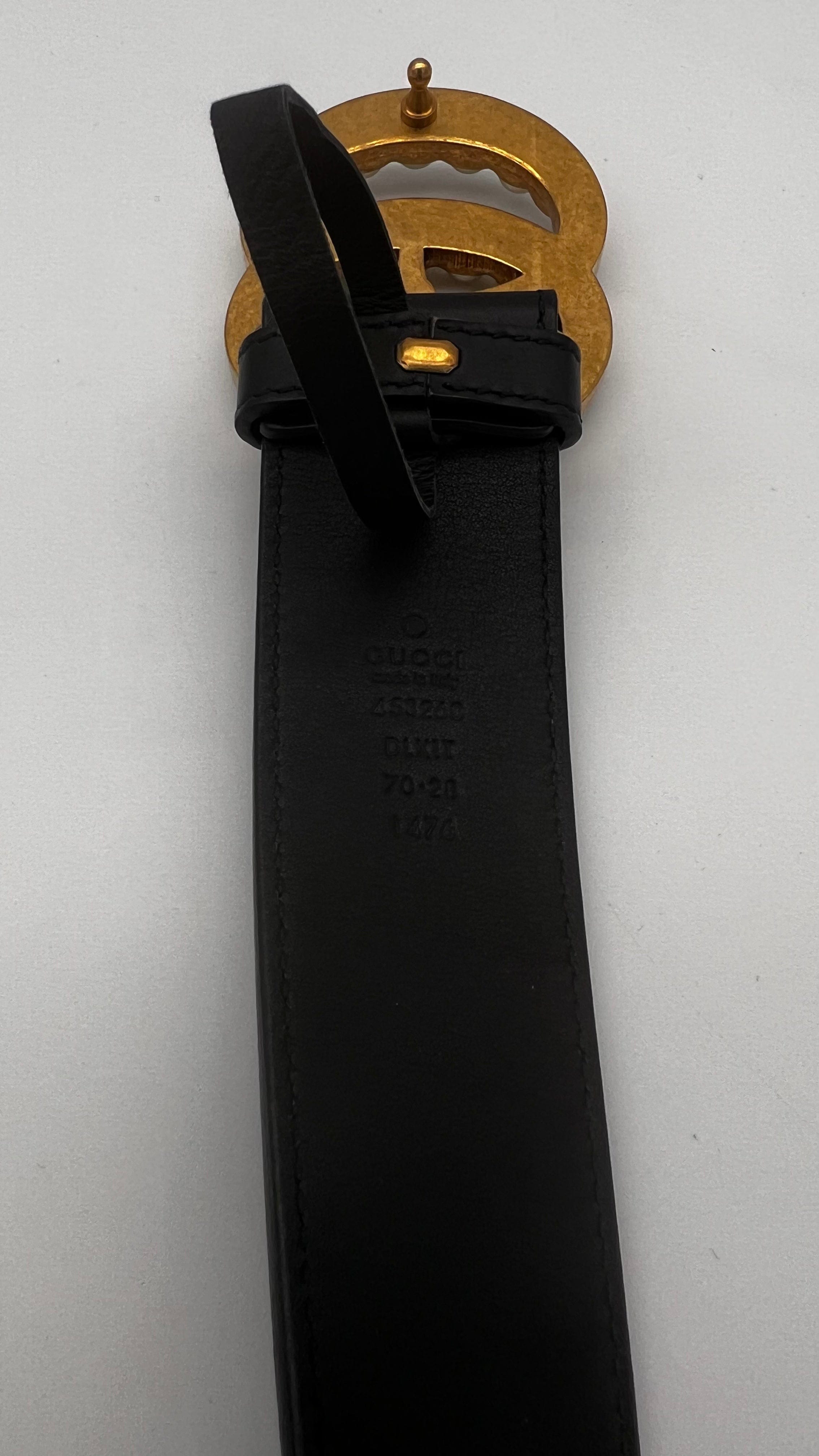 Gucci Black Gucci Belt  AVL1158