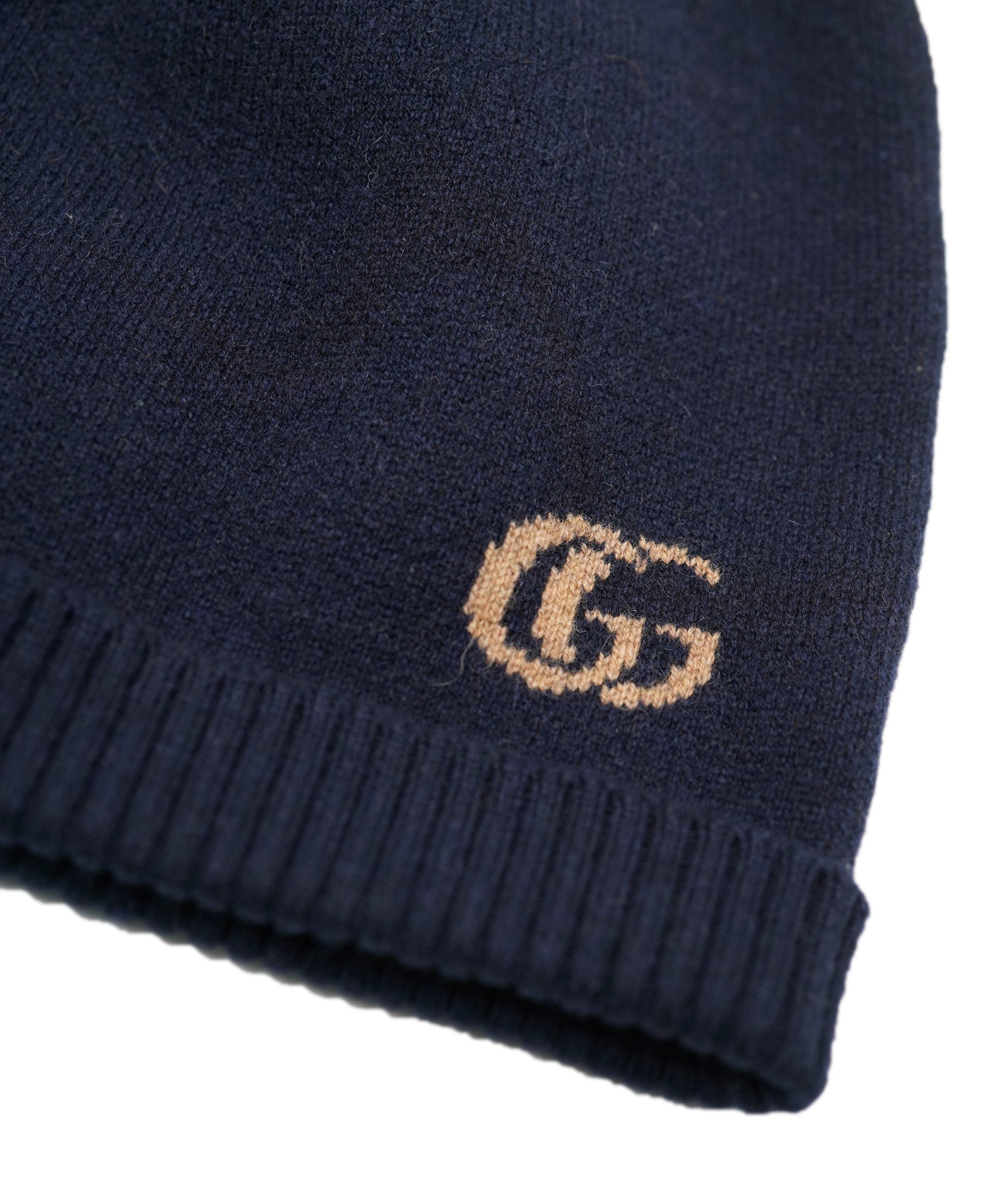 Gucci Gucci Beanie Hat Navy Blue Size M AVL1428