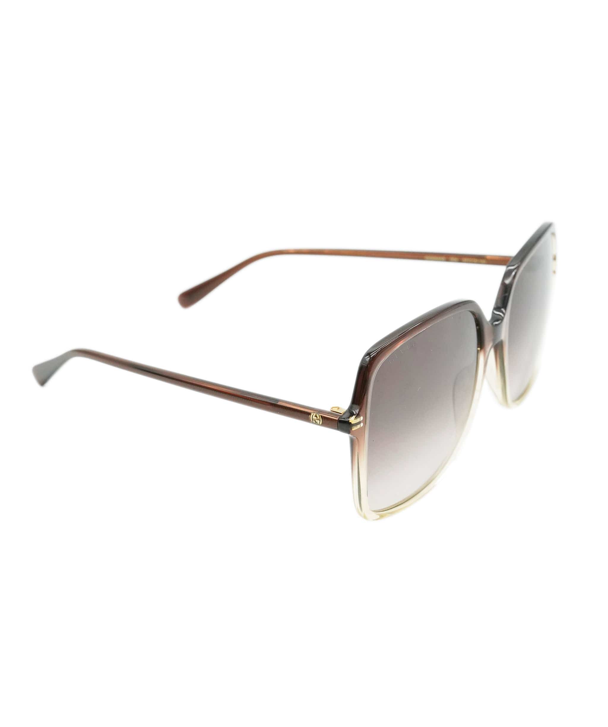 Gucci Gucci large frame sunglasses - AJC0478