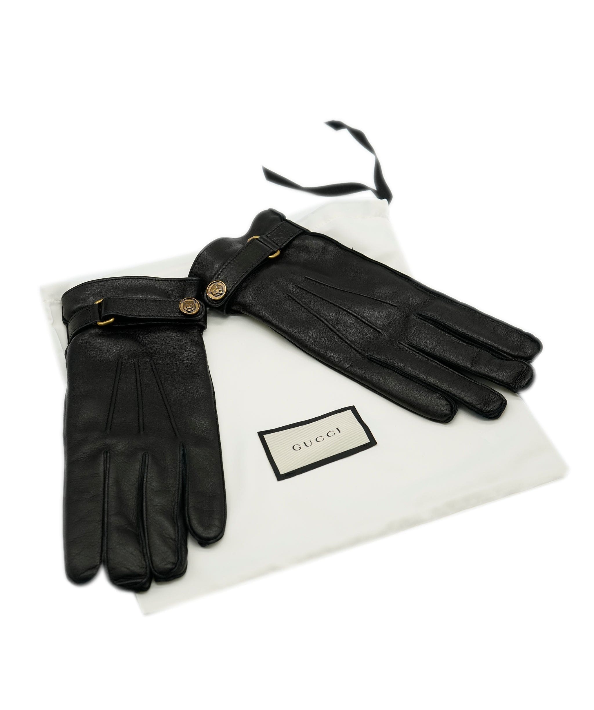 Gucci Gucci Leather Gloves Size 8.5 AVL1438