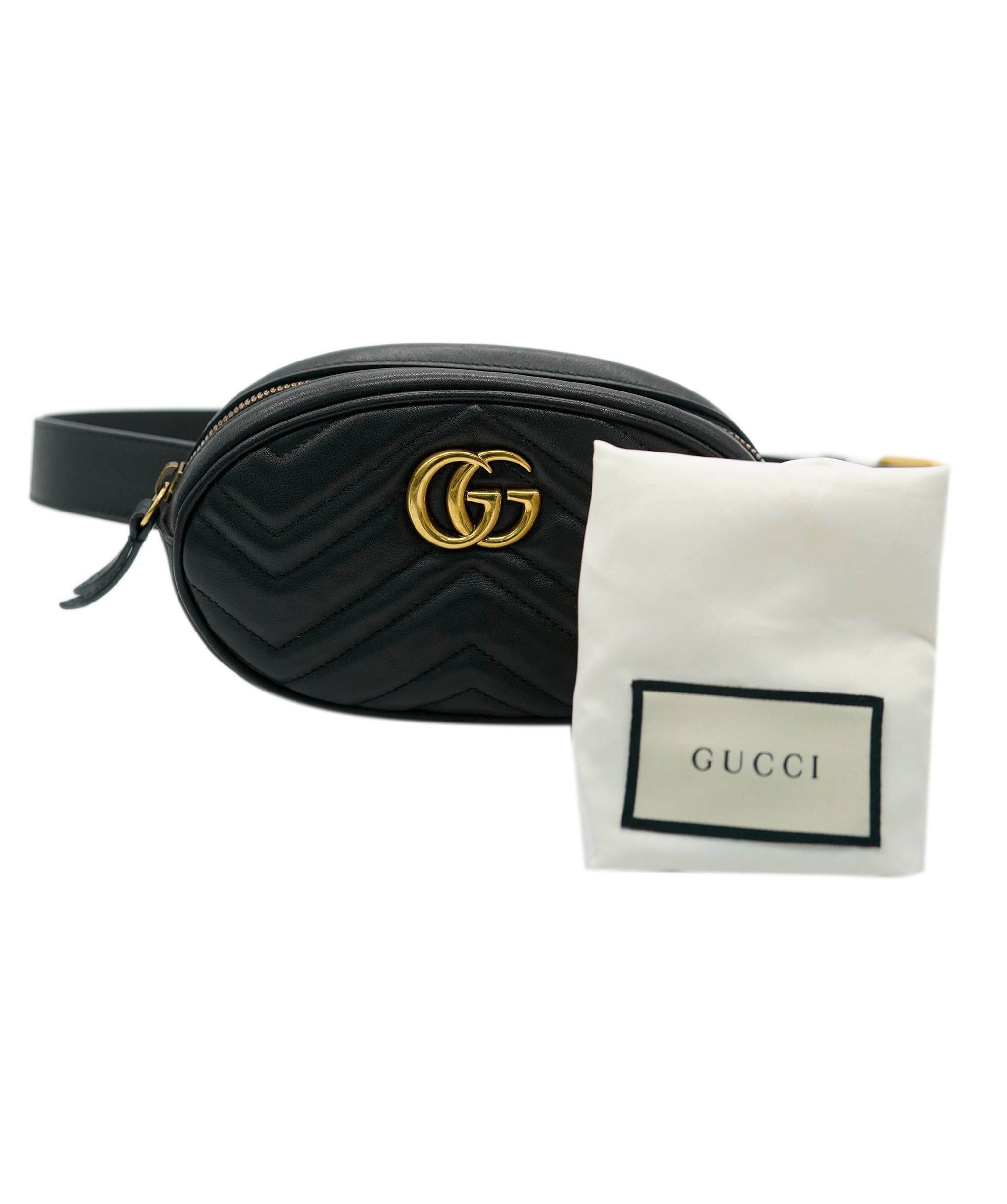 Gucci GG Marmont Matelassé Leather Belt Bag REC1714