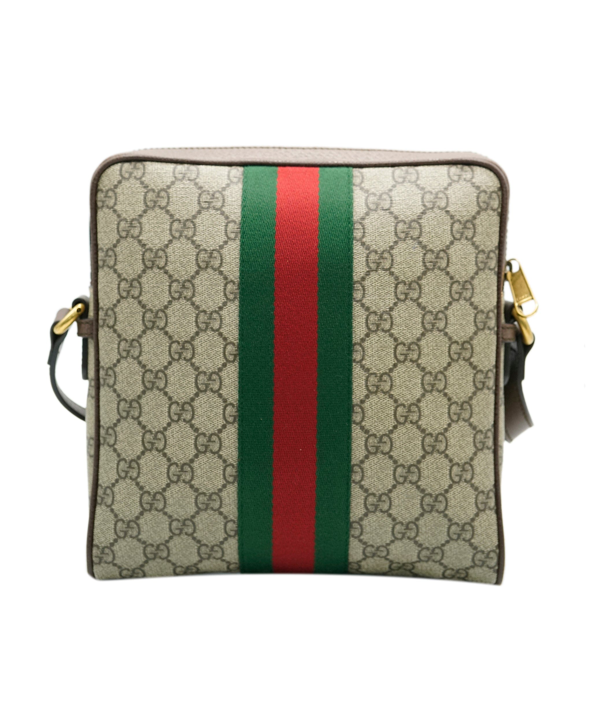 Gucci Gucci Beige GG Supreme Small Ophidia Messenger ABC0182