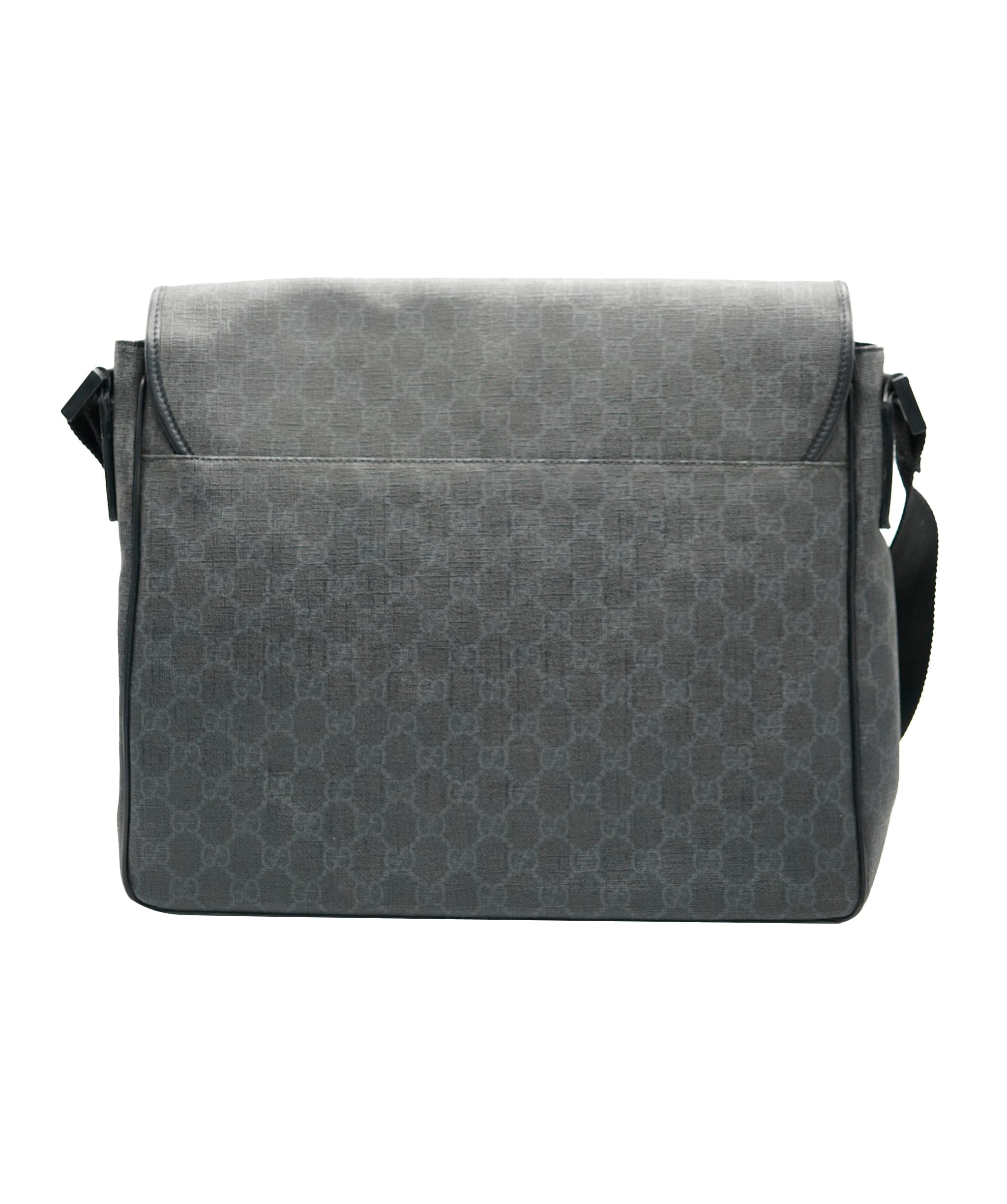 Gucci Gucci Black Coated Canvas Crossbody ALC0814