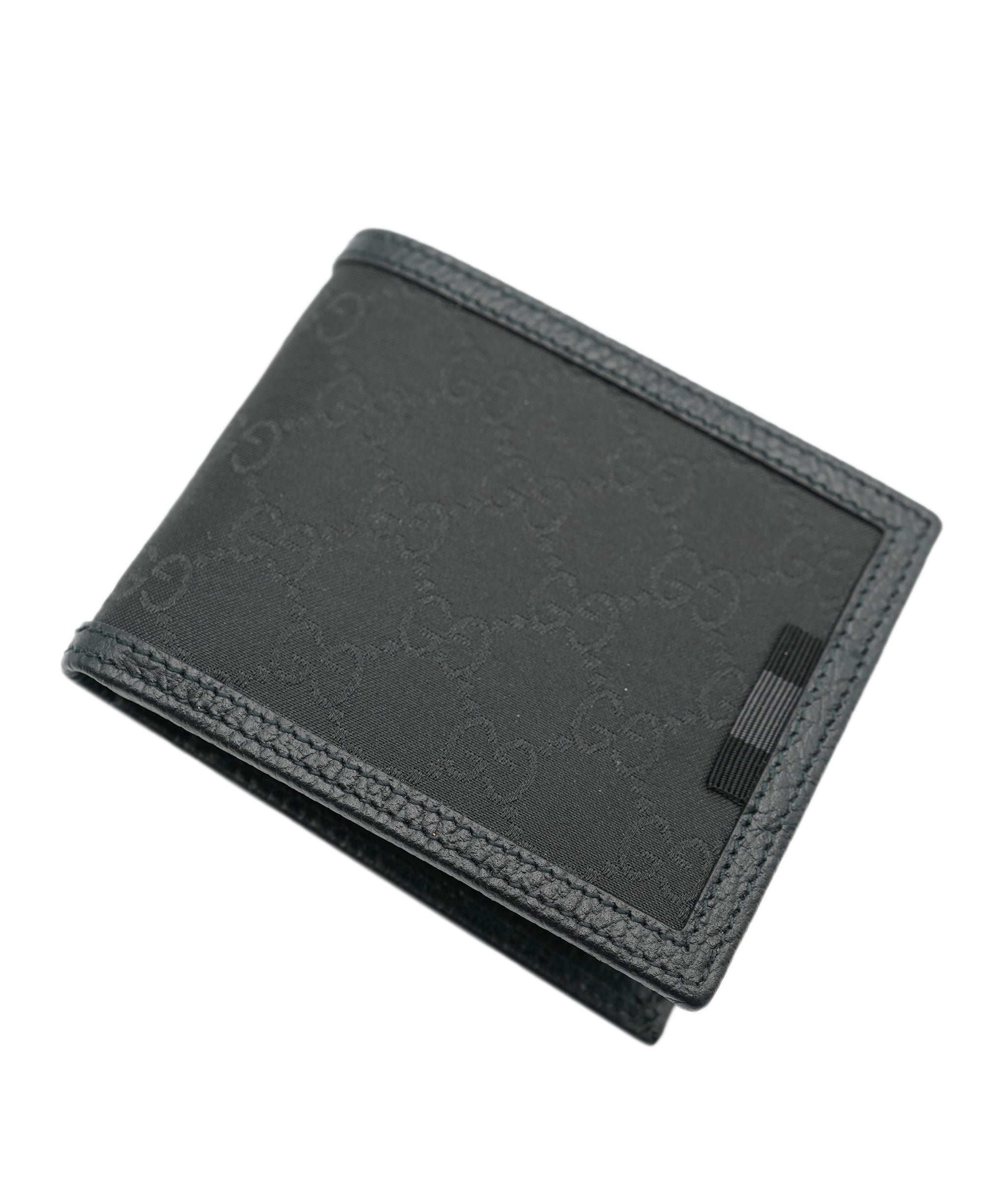 Gucci Gucci Black GG Compact Wallet ALL0663