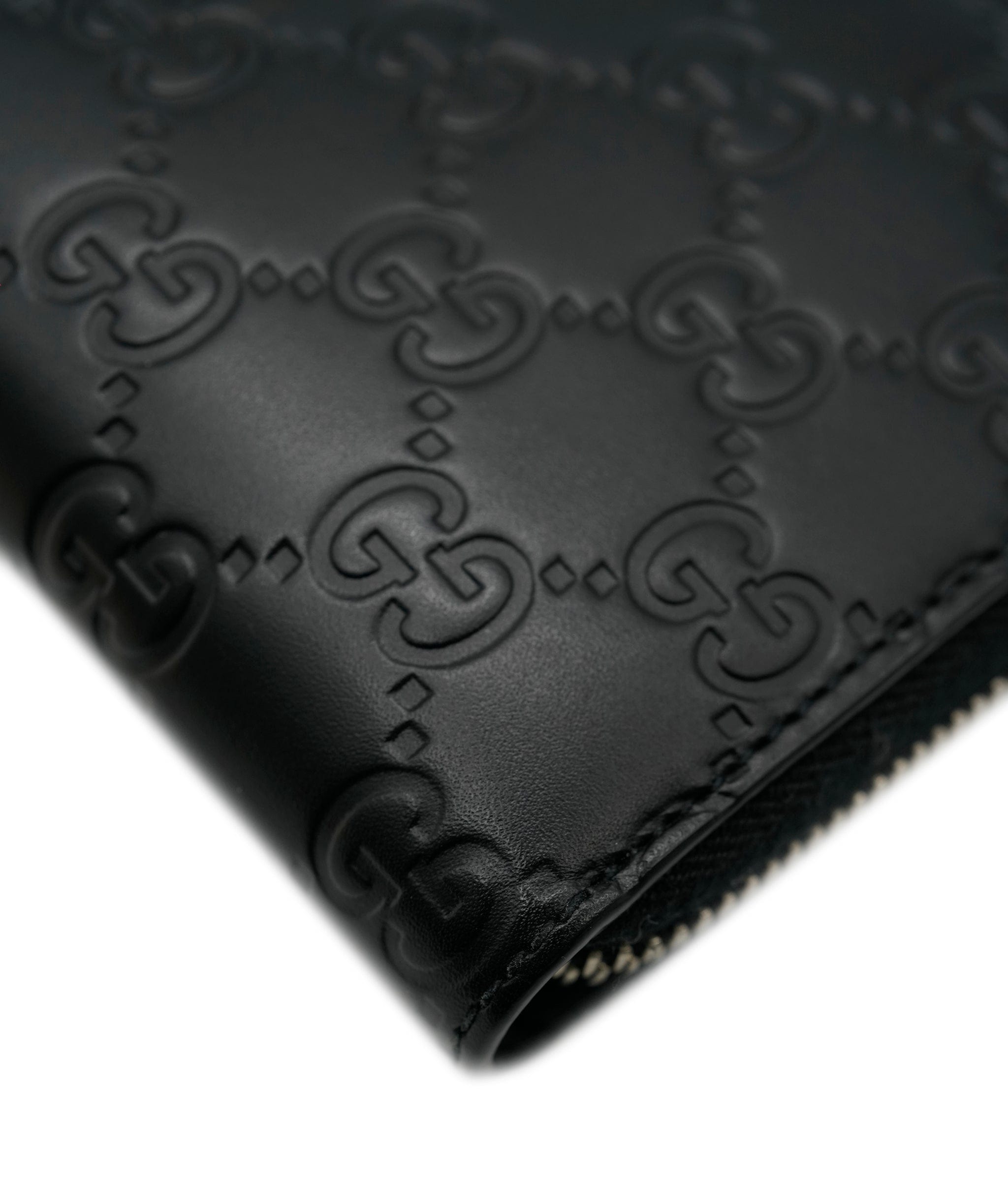 Gucci Gucci Black Guccissima Wallet  ALC0967