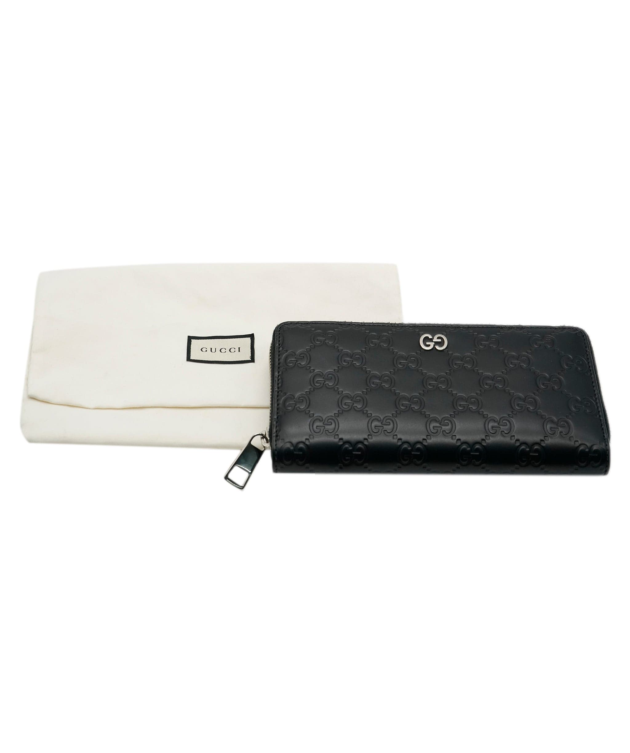 Gucci Gucci Black Guccissima Wallet  ALC0967