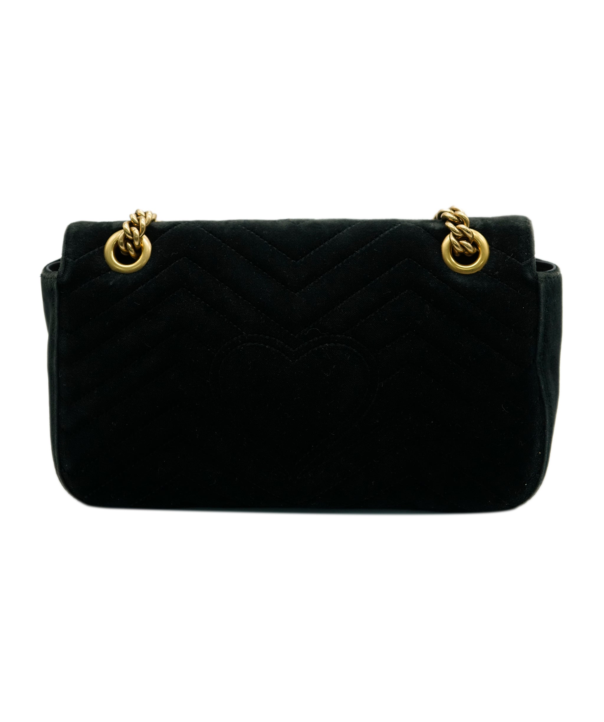 Gucci Gucci black velvet marmont ALC0561