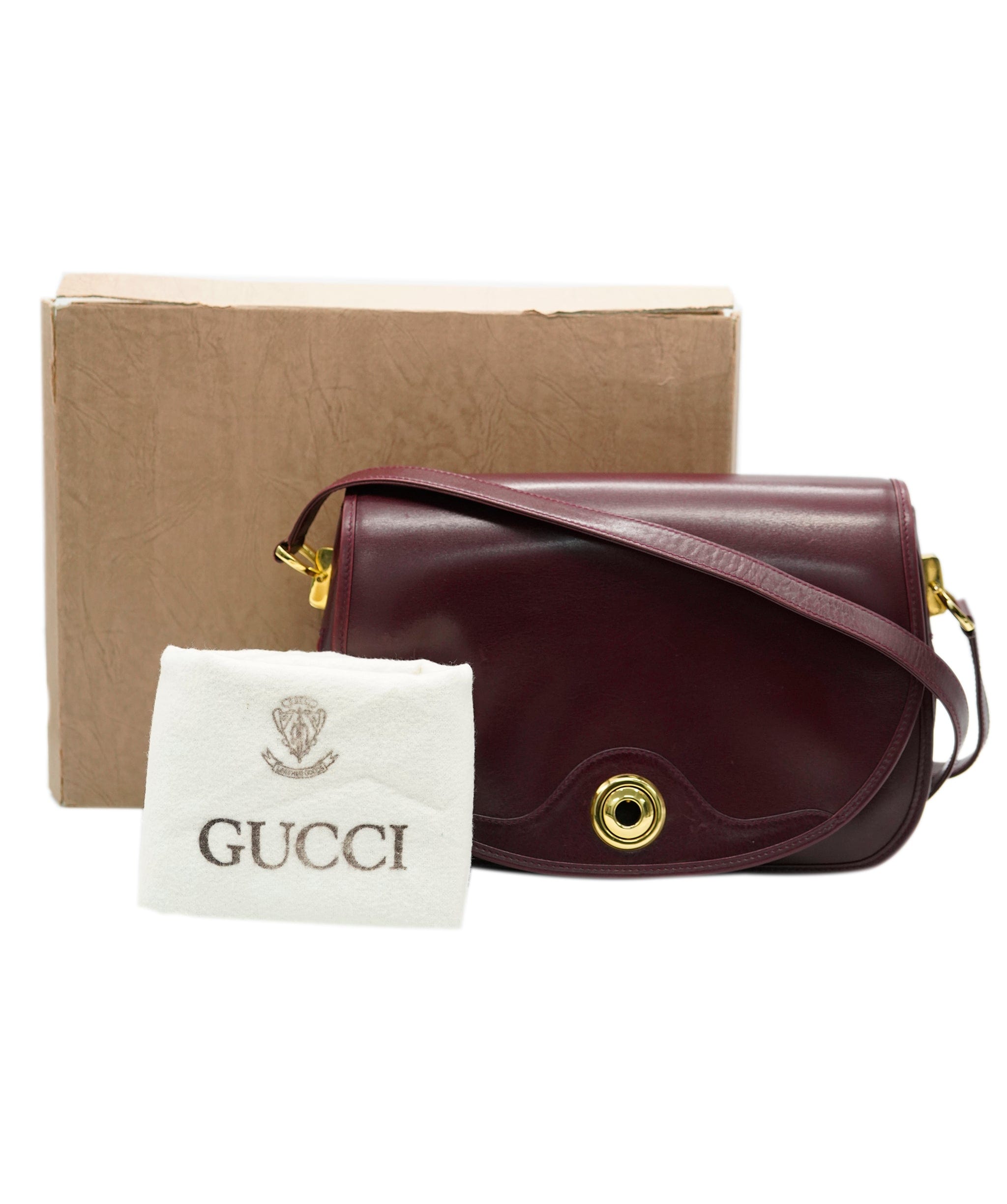 Gucci Gucci Box Red Vintage Bag with GHW  ALC1738