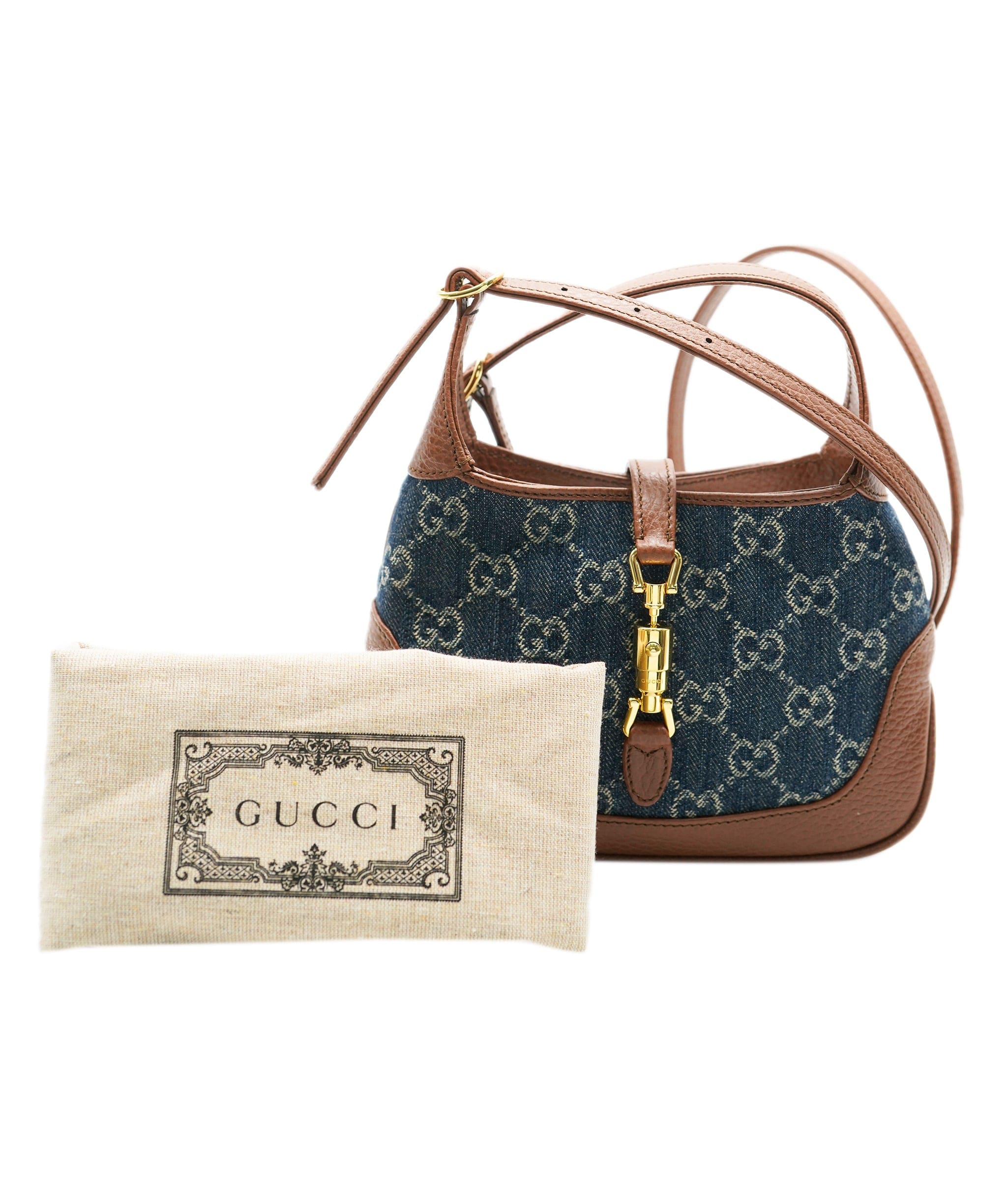 Gucci Gucci Denim GG Mini Jackie  ALL0665