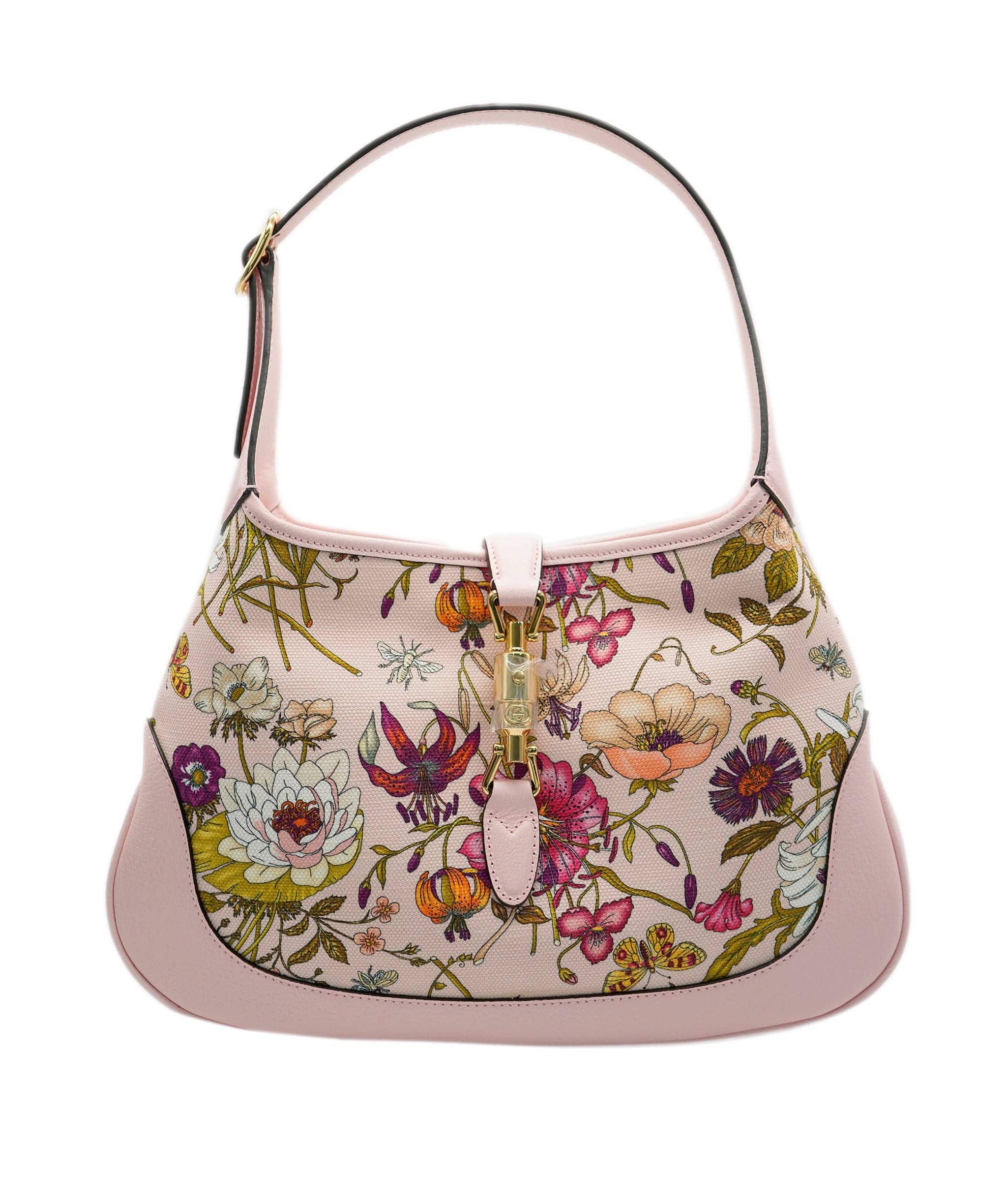 Gucci Gucci floral pink jackie  AVL1166