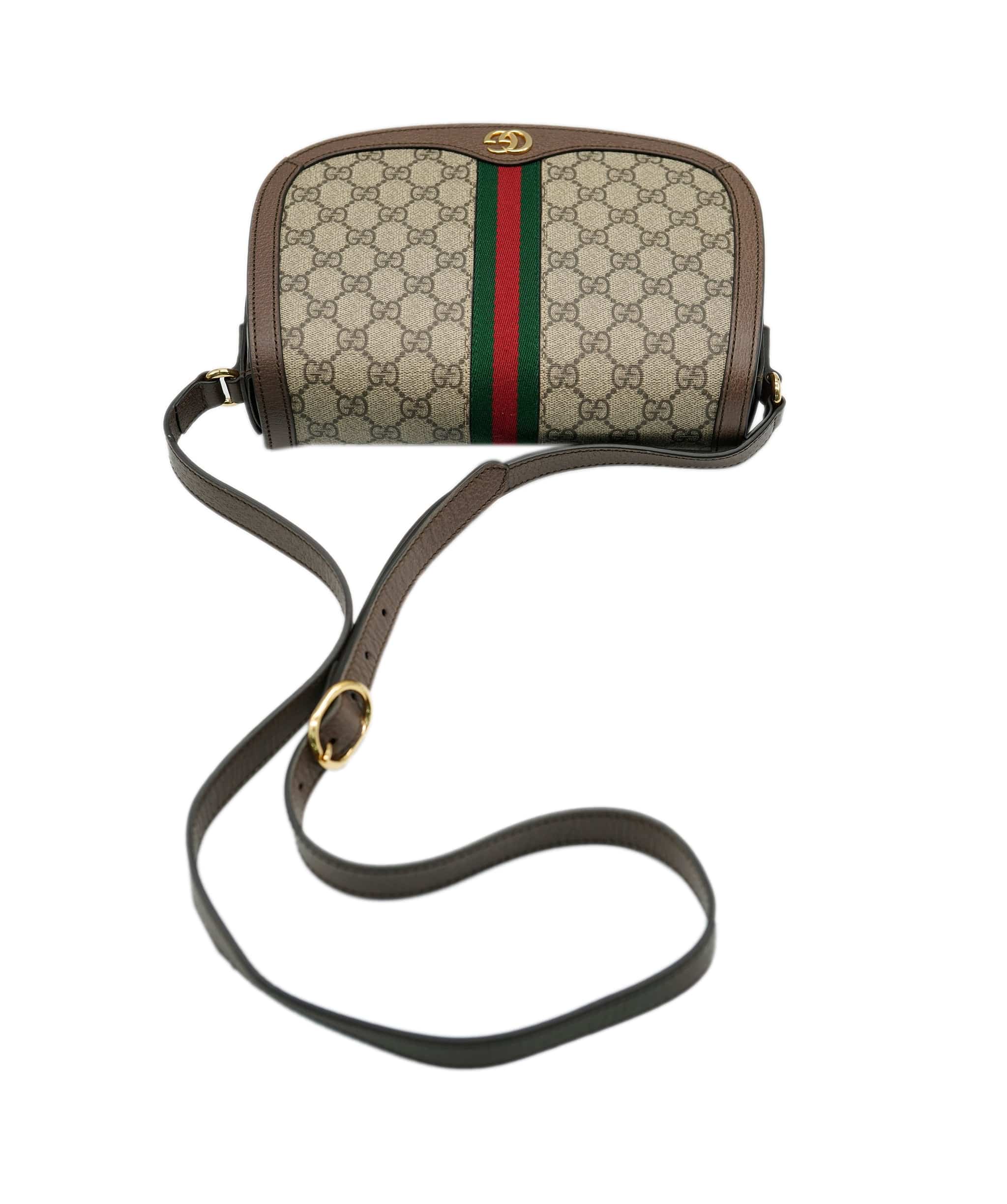 Gucci Gucci GG Supreme Monogram Ophidia Small Flap Messenger ASC2319