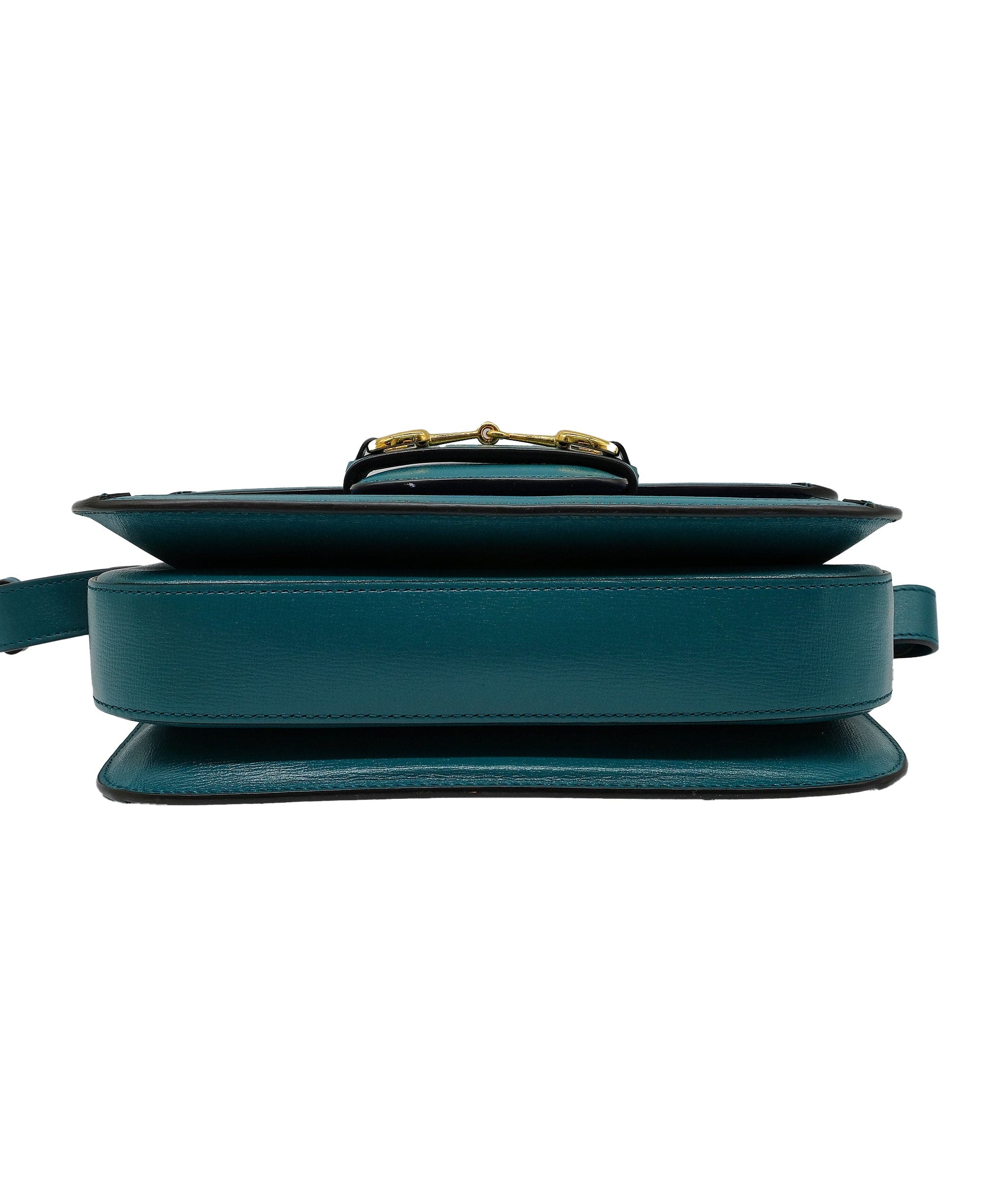 Gucci Gucci Horsebit 1955 Blue/green Shoulder bag RJC3733