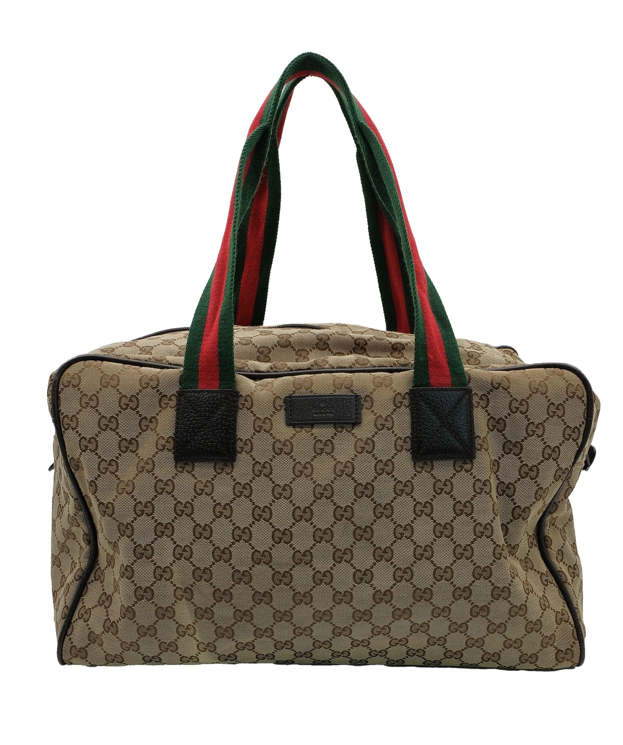 Gucci Gucci Logo Fabric Travel Bag RJC2644