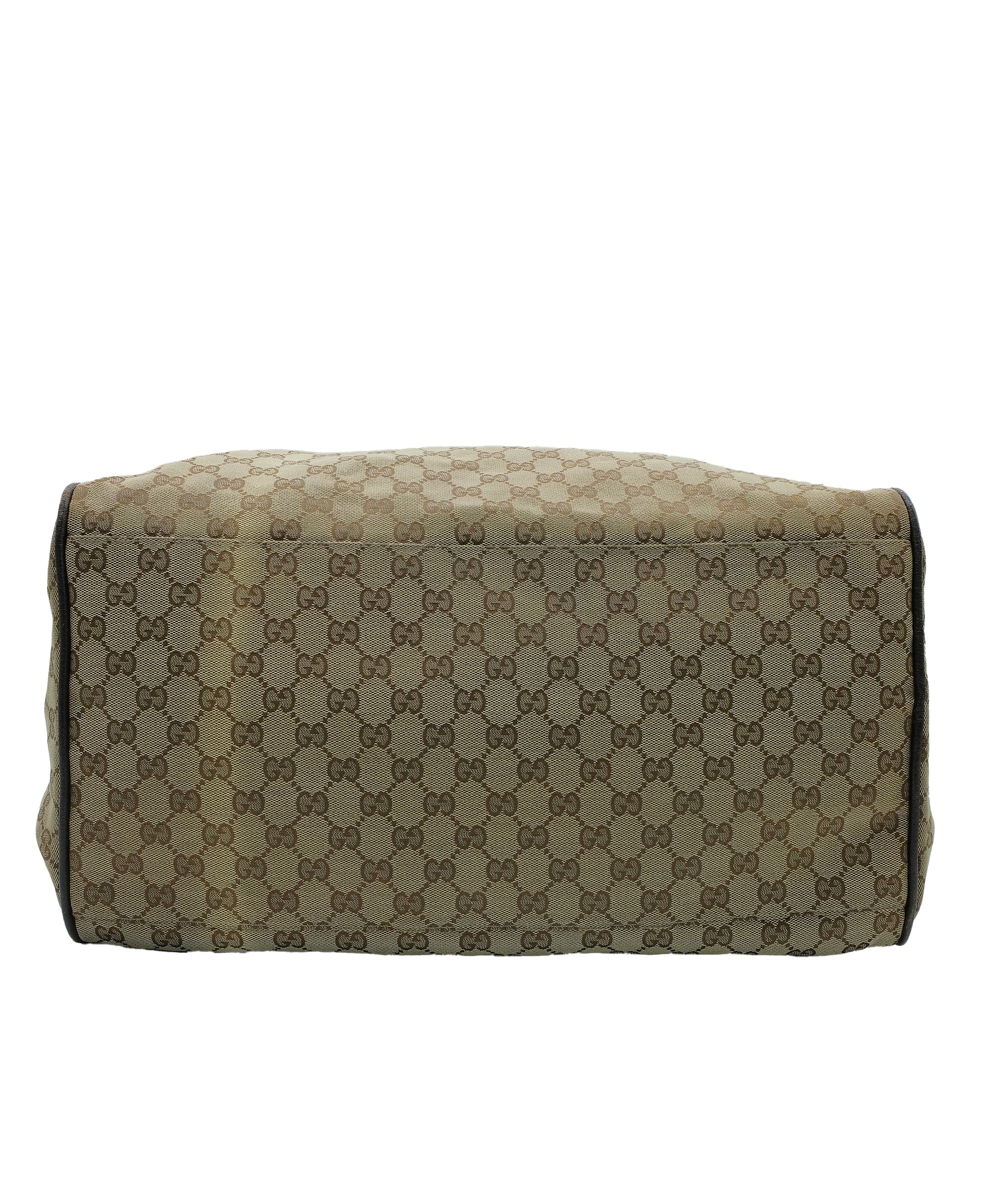 Gucci Gucci Logo Fabric Travel Bag RJC2644