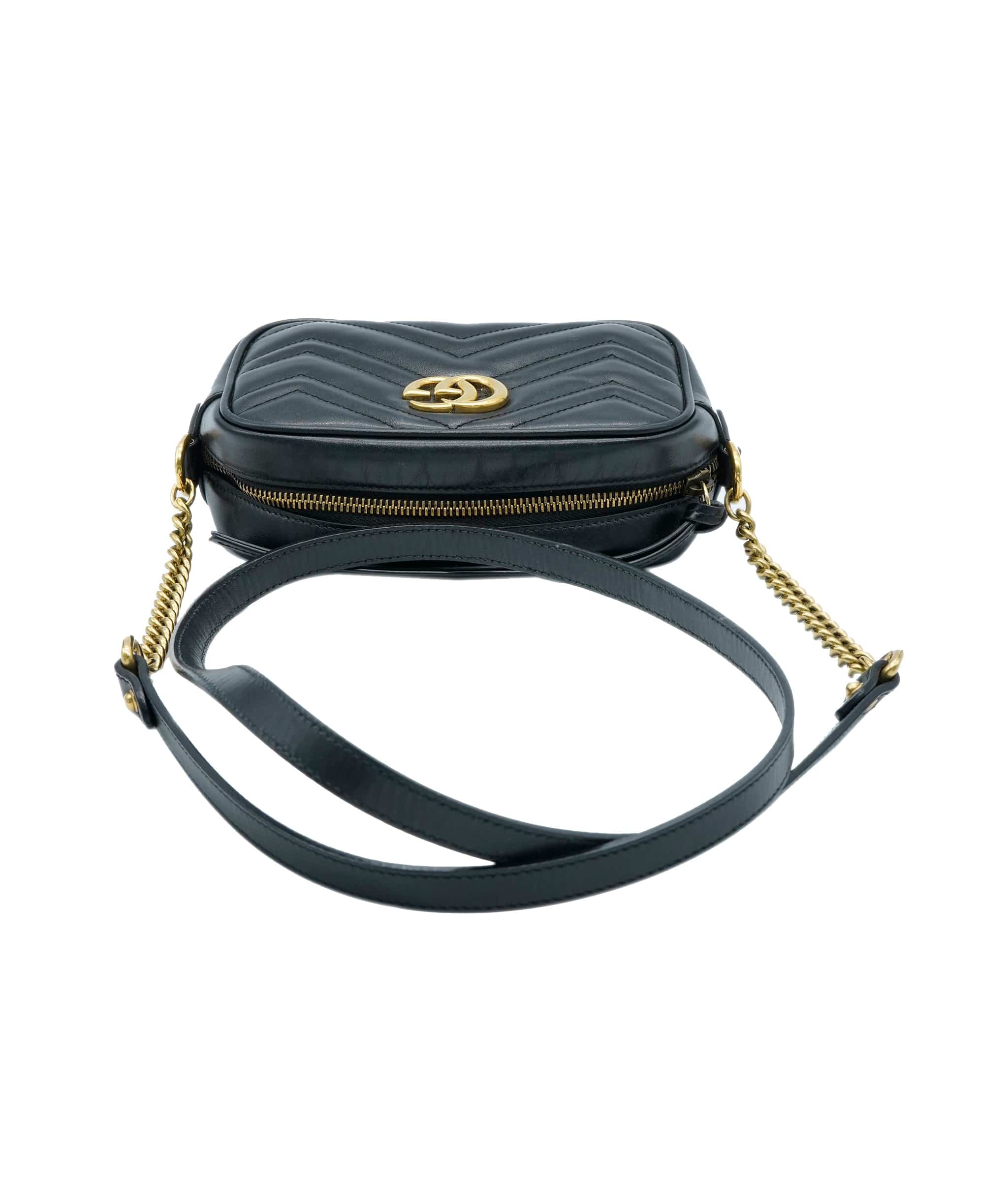 Gucci Gucci Mini Marmont Black Bag ALC0998