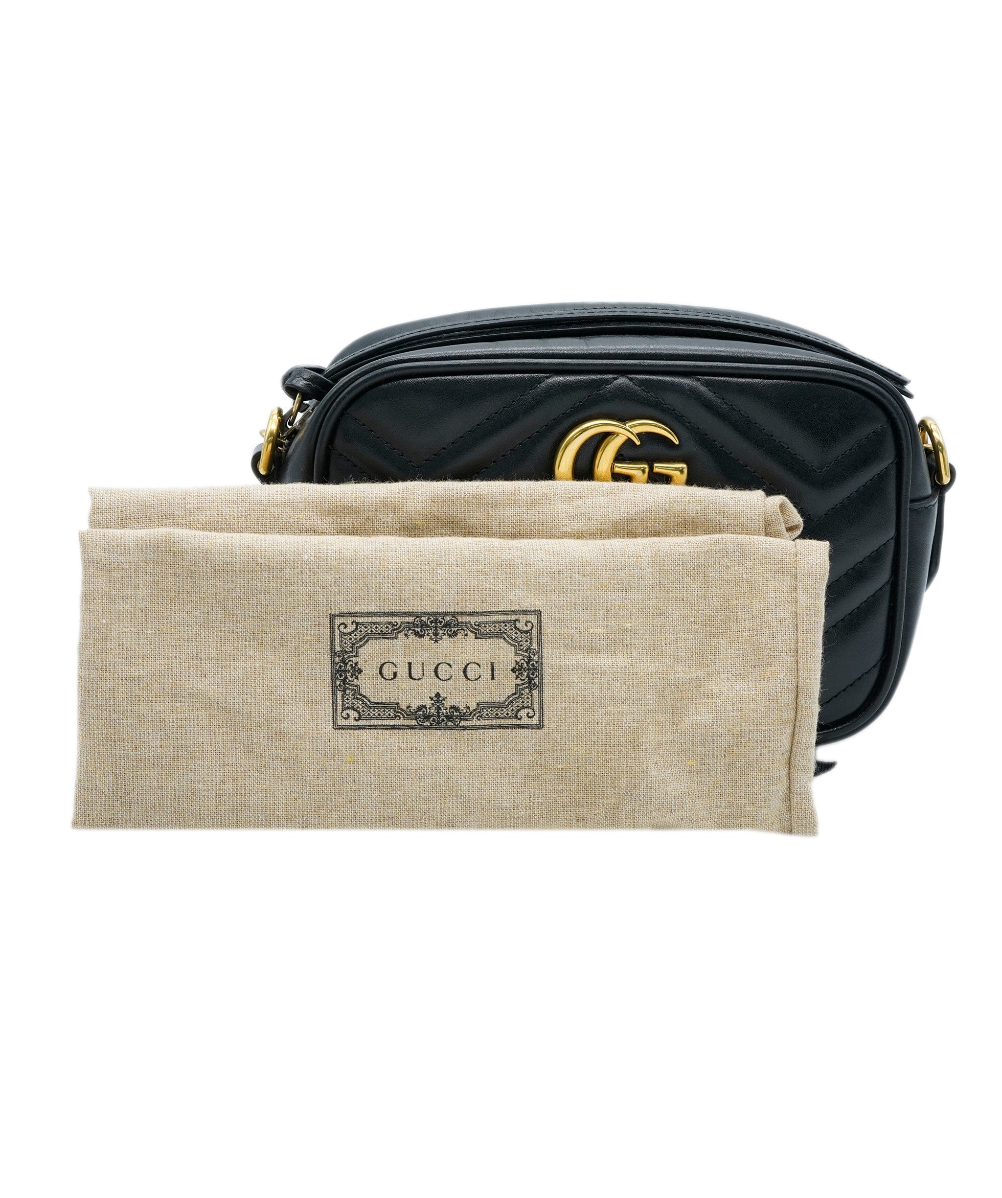 Gucci Gucci Mini Marmont Black Bag ALC0998