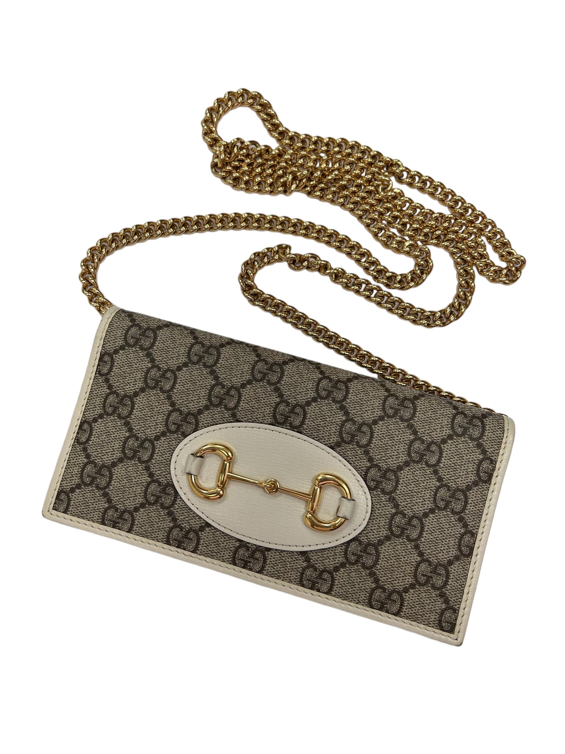 Gucci Gucci Monogram Canvas Wallet on Chain SYCK703