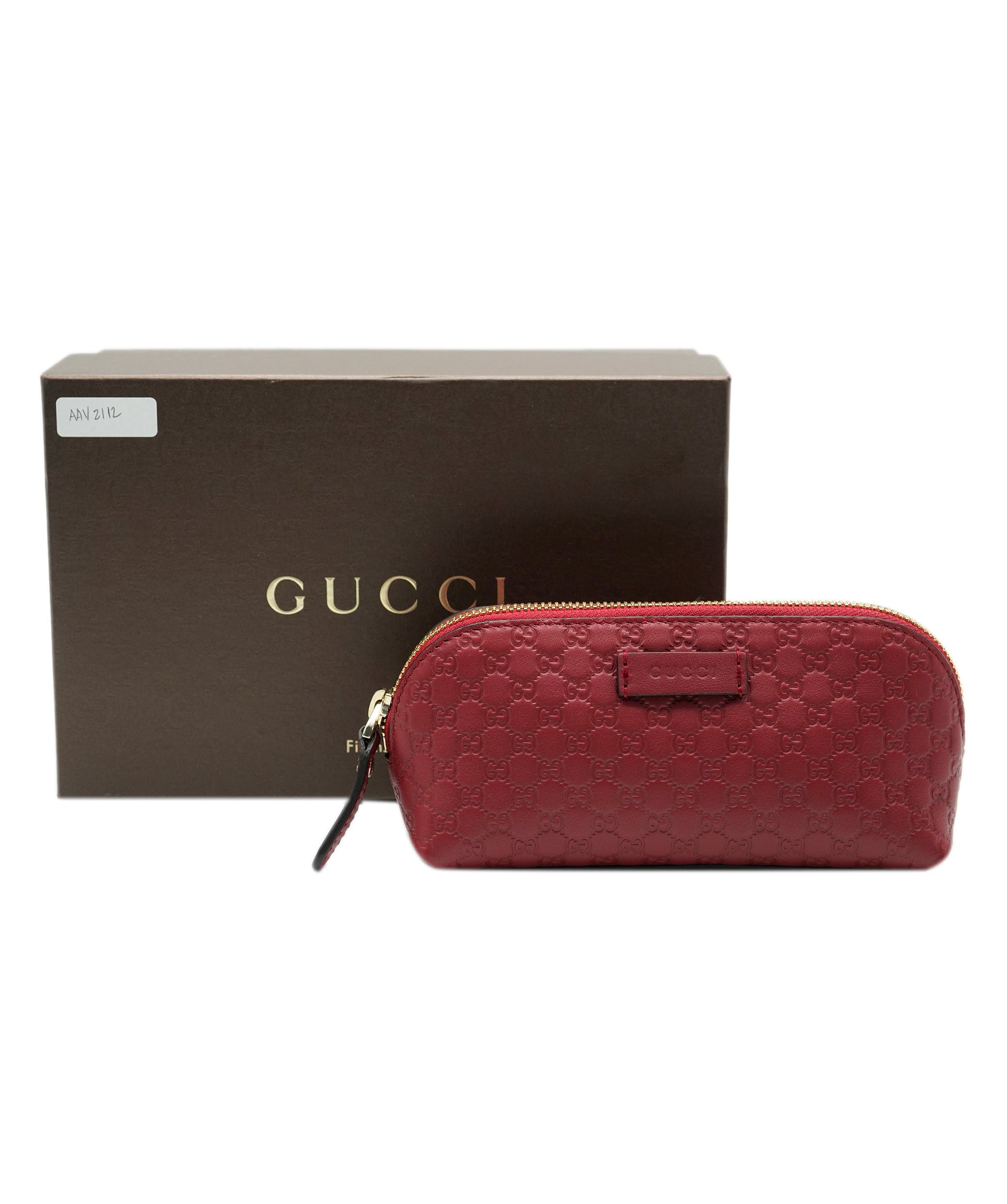 Gucci Gucci Red Cosmetic Pouch - AJC0230