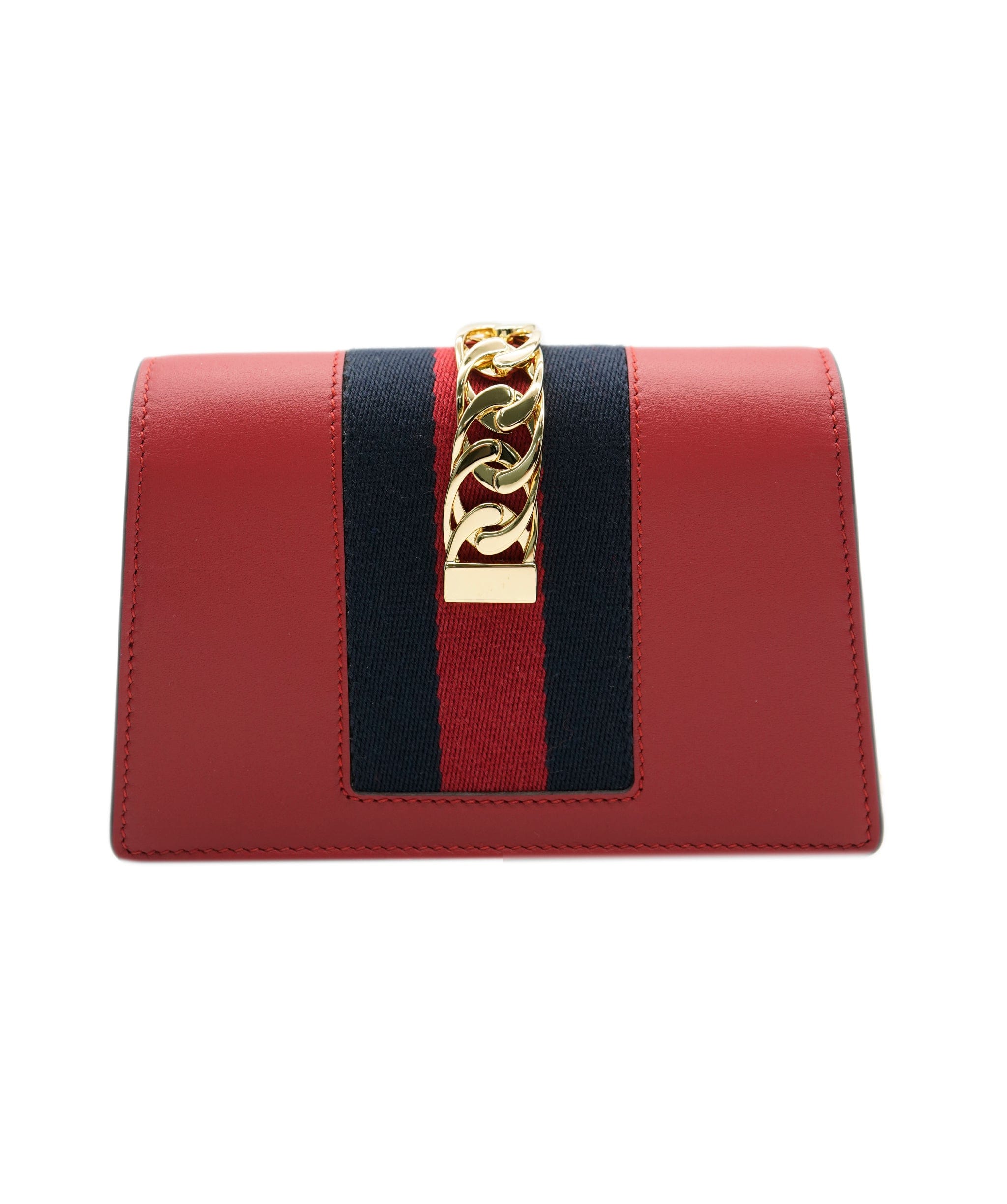 Gucci Gucci Super Mini Web Sylvie Chain Crossbody - AJC0241