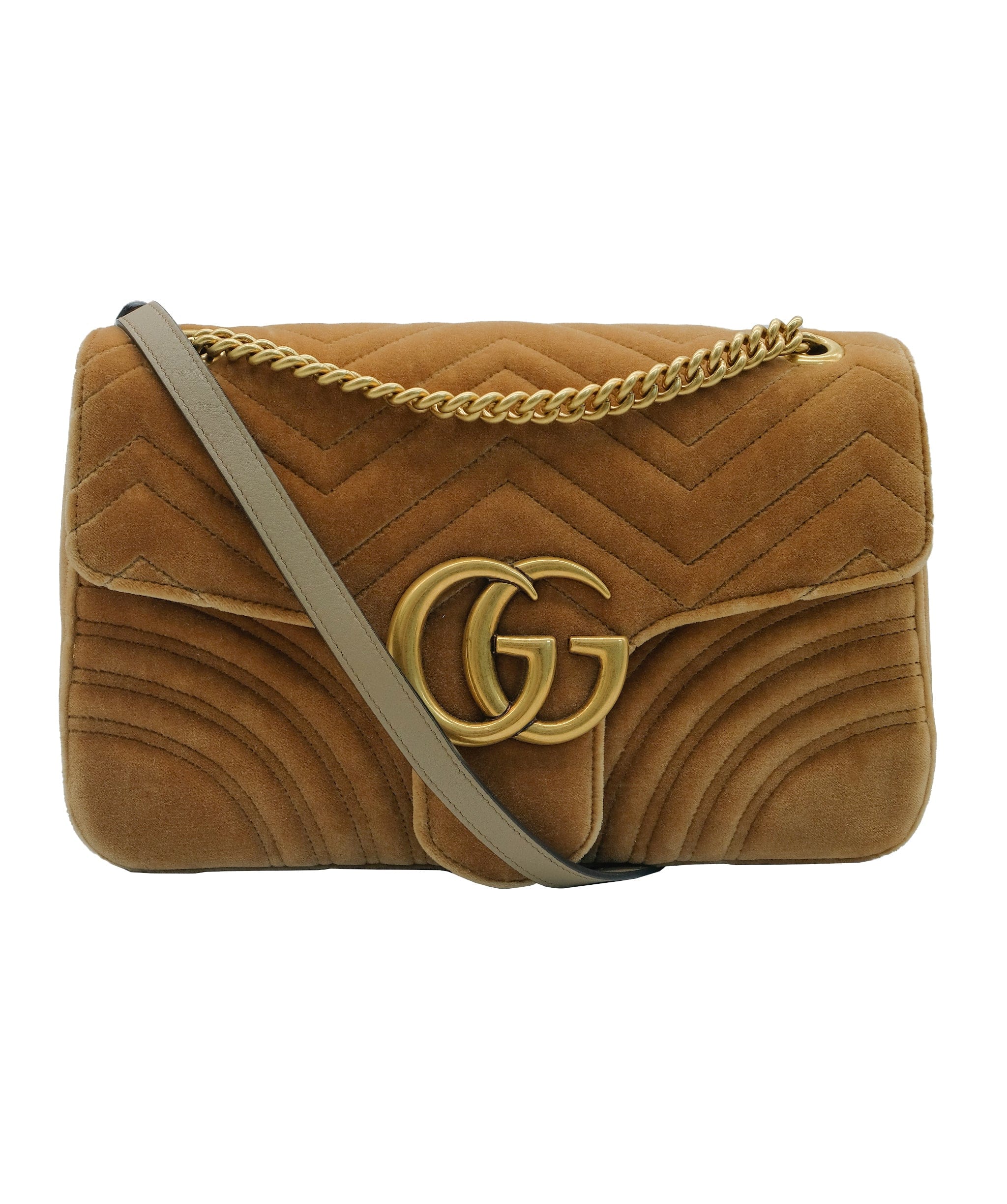 Gucci Velvet Gucci Crossbody Bag REC1506