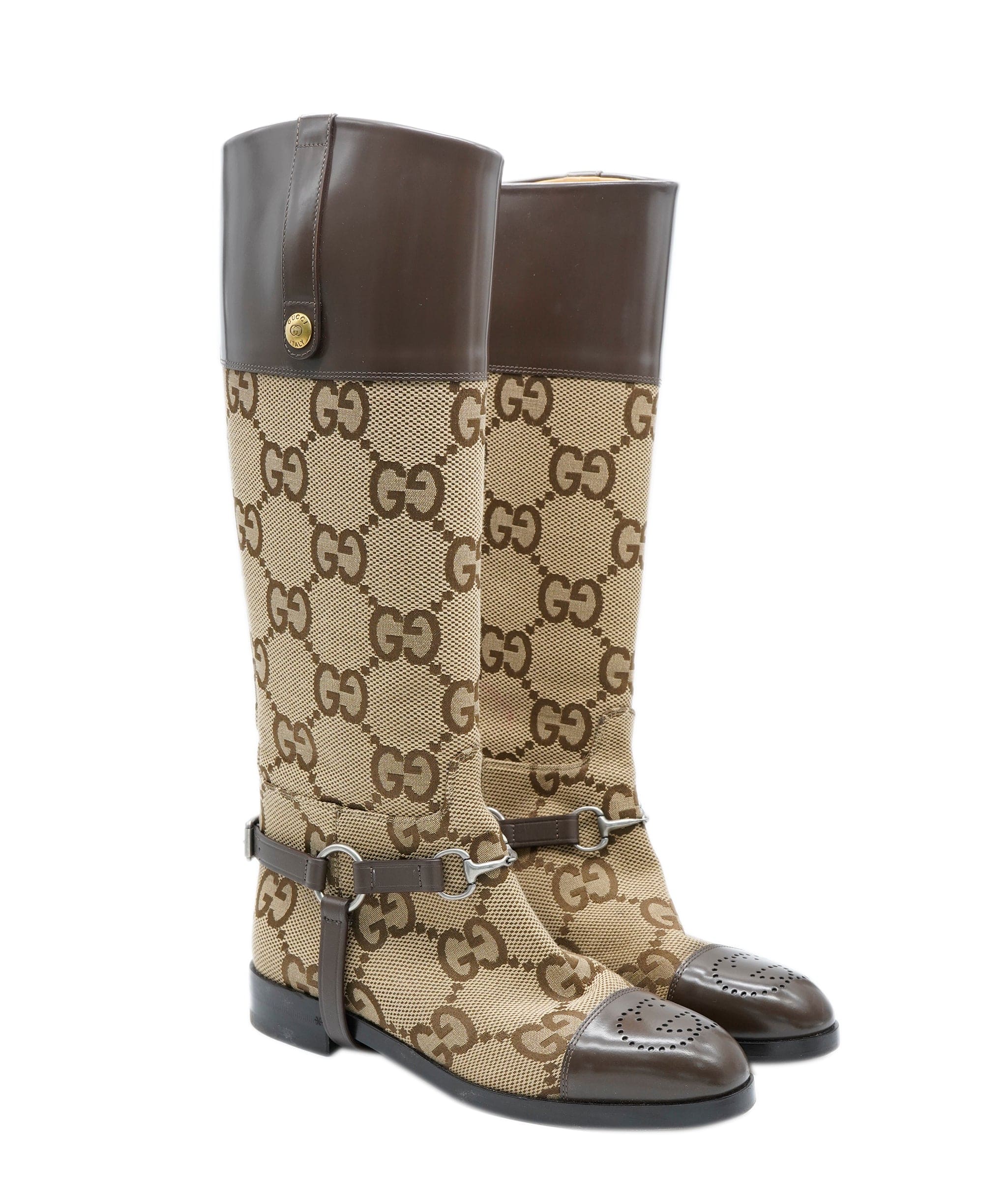 Gucci Gucci GG Long boots 38.5 RRP £1500 ALC0994