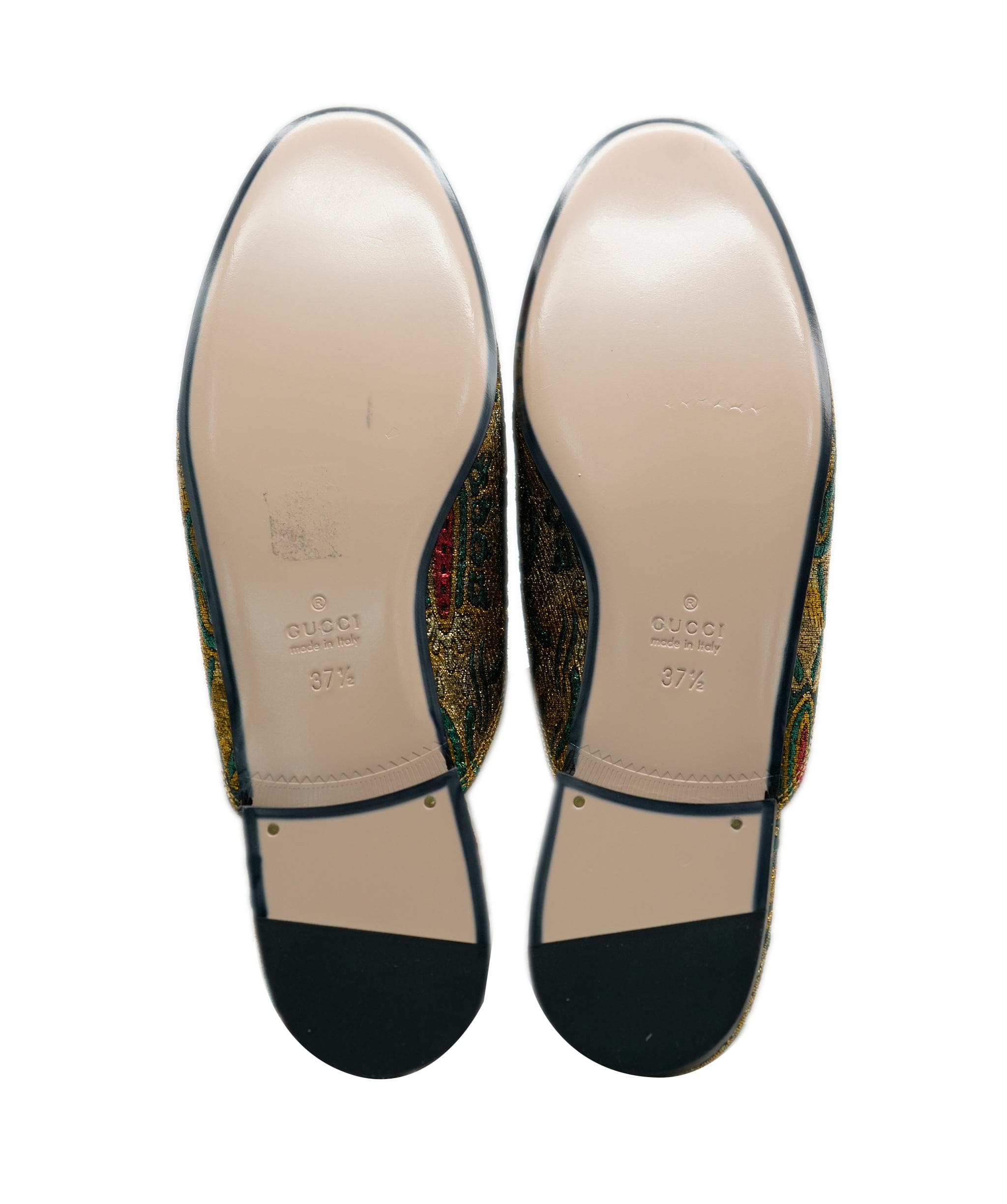 Gucci Gucci mulitcoloured prince town loafers - AJC0451