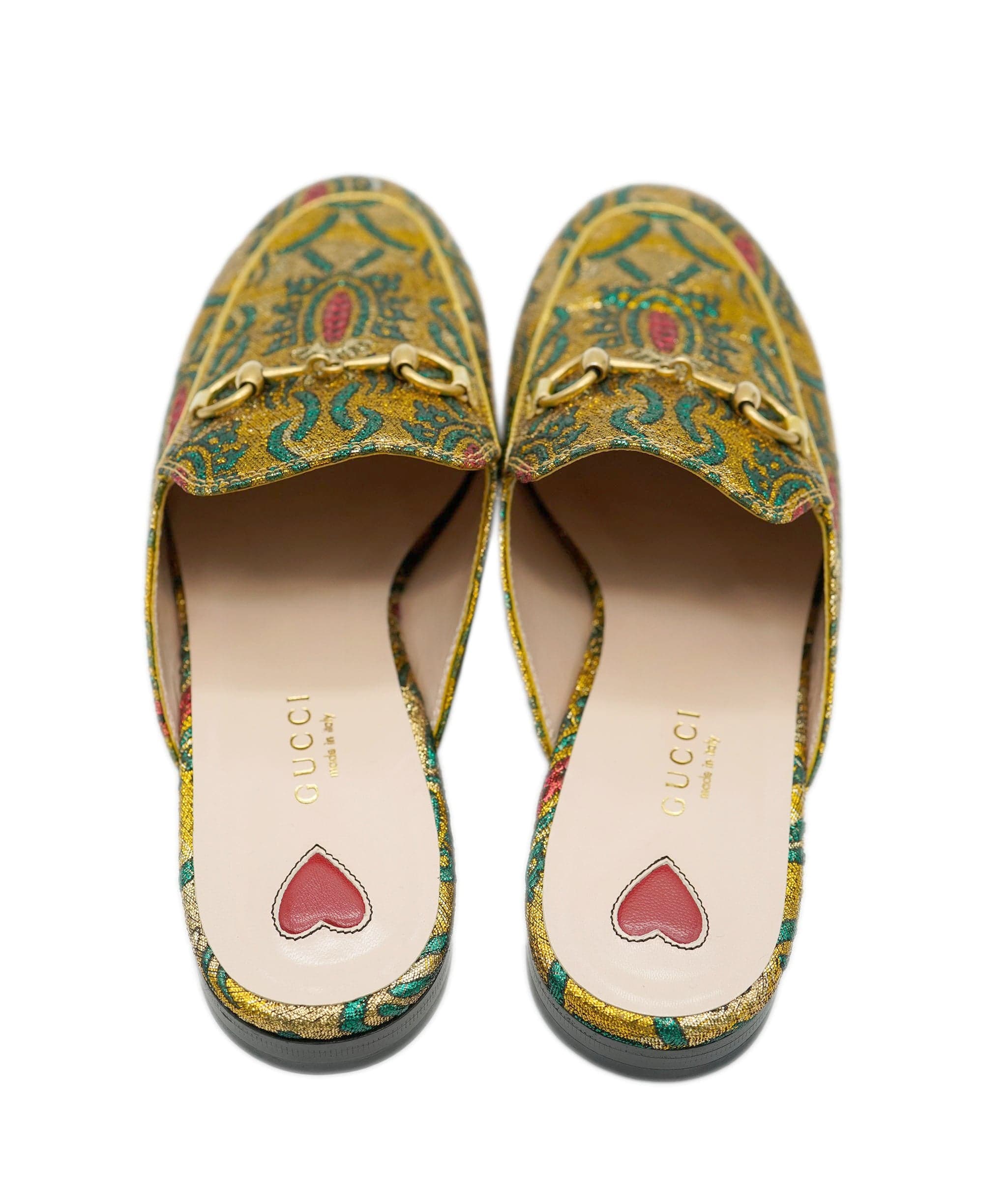 Gucci Gucci mulitcoloured prince town loafers - AJC0451