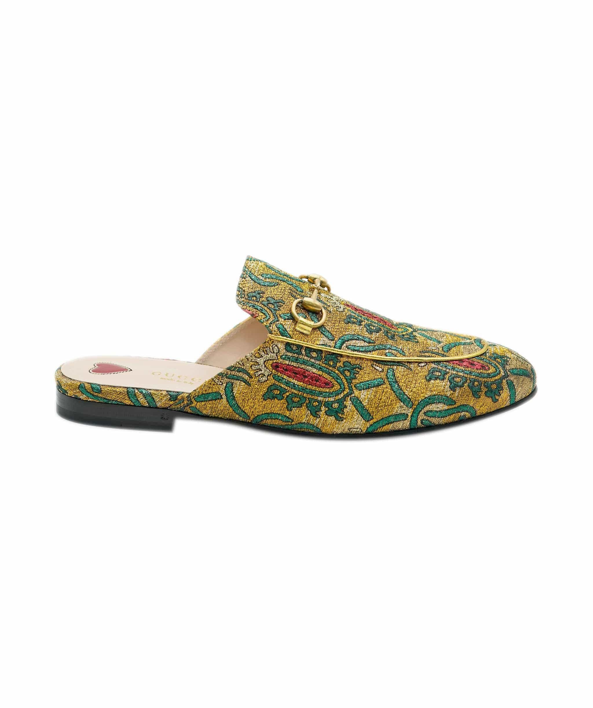 Gucci Gucci mulitcoloured prince town loafers - AJC0451