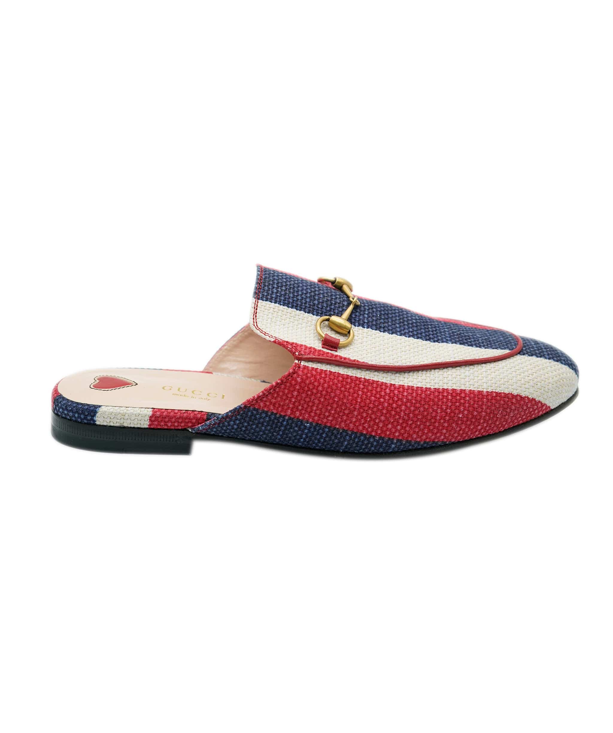 Gucci Gucci stripe prince town loafers - AJC0452