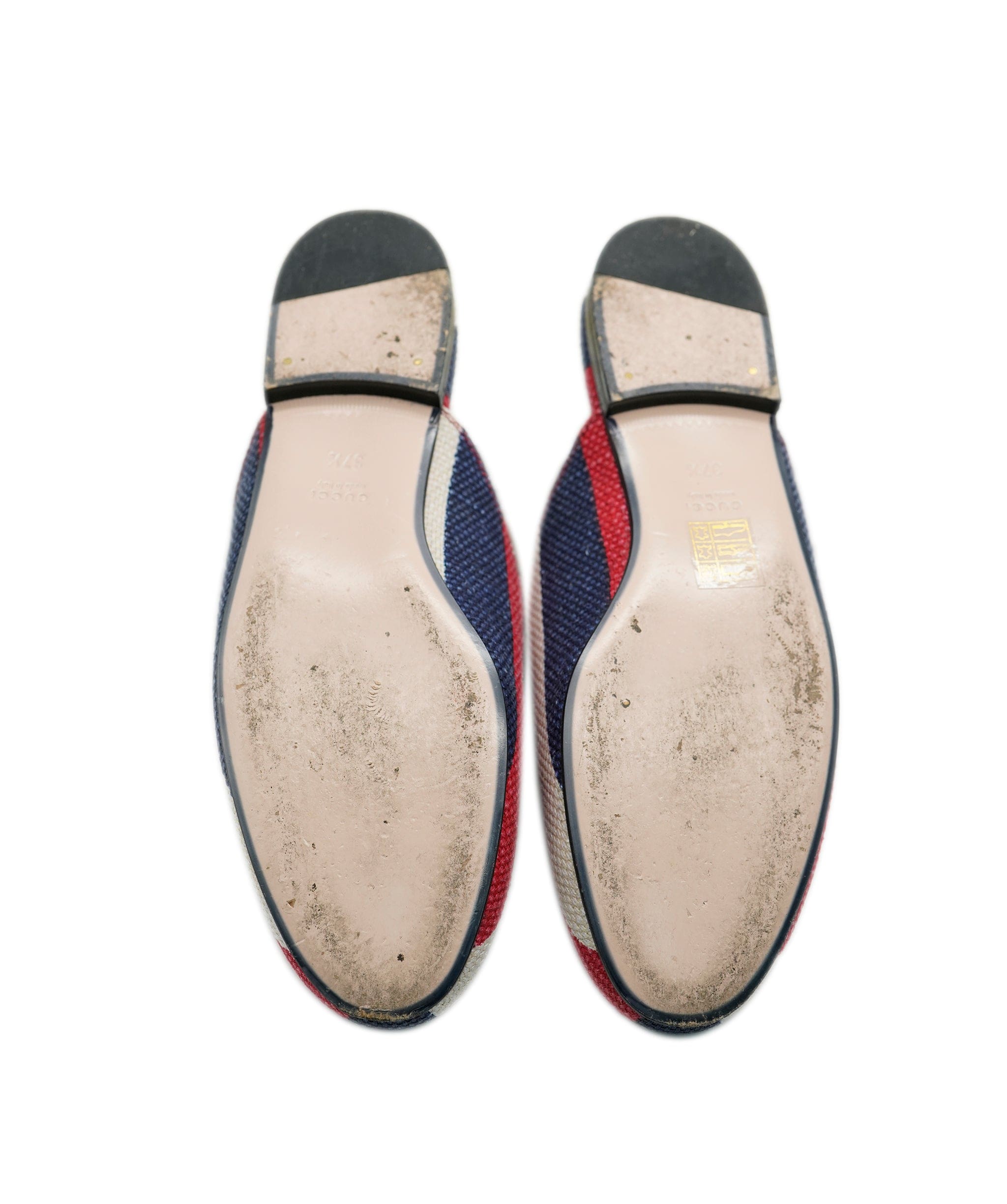 Gucci Gucci stripe prince town loafers - AJC0452