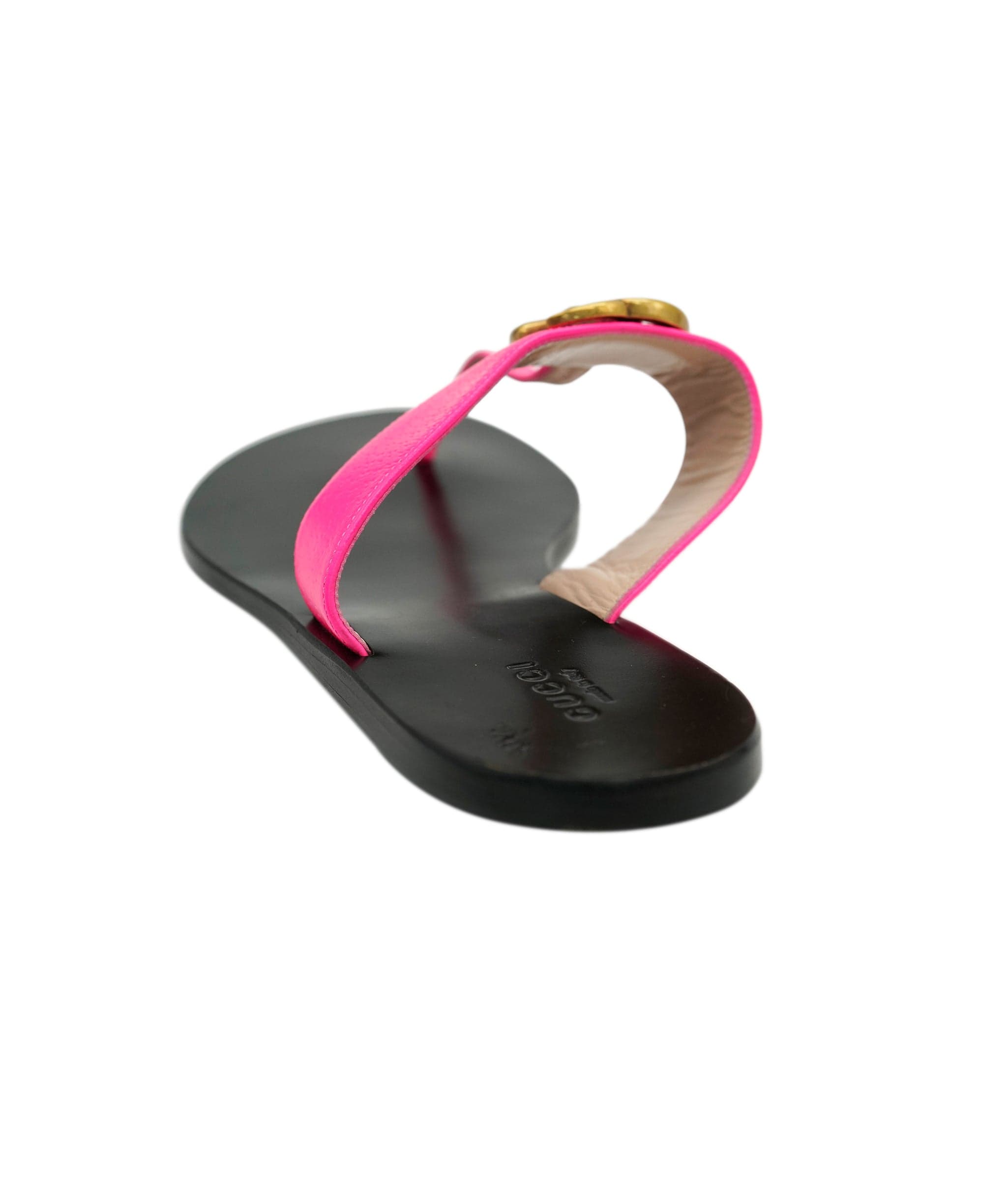 Gucci Gucci neon pink thong sandals size 38.5  - AJC0702