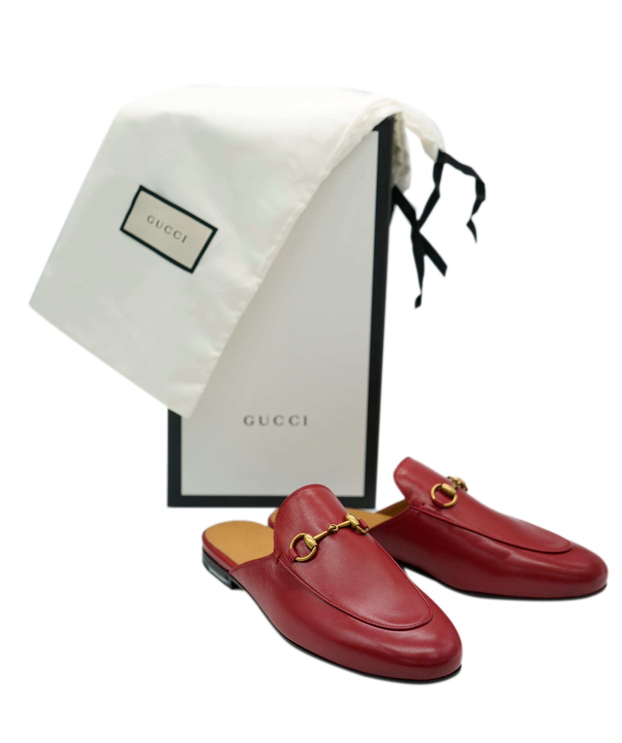 Gucci Gucci Prince Red Loafers ALC1540