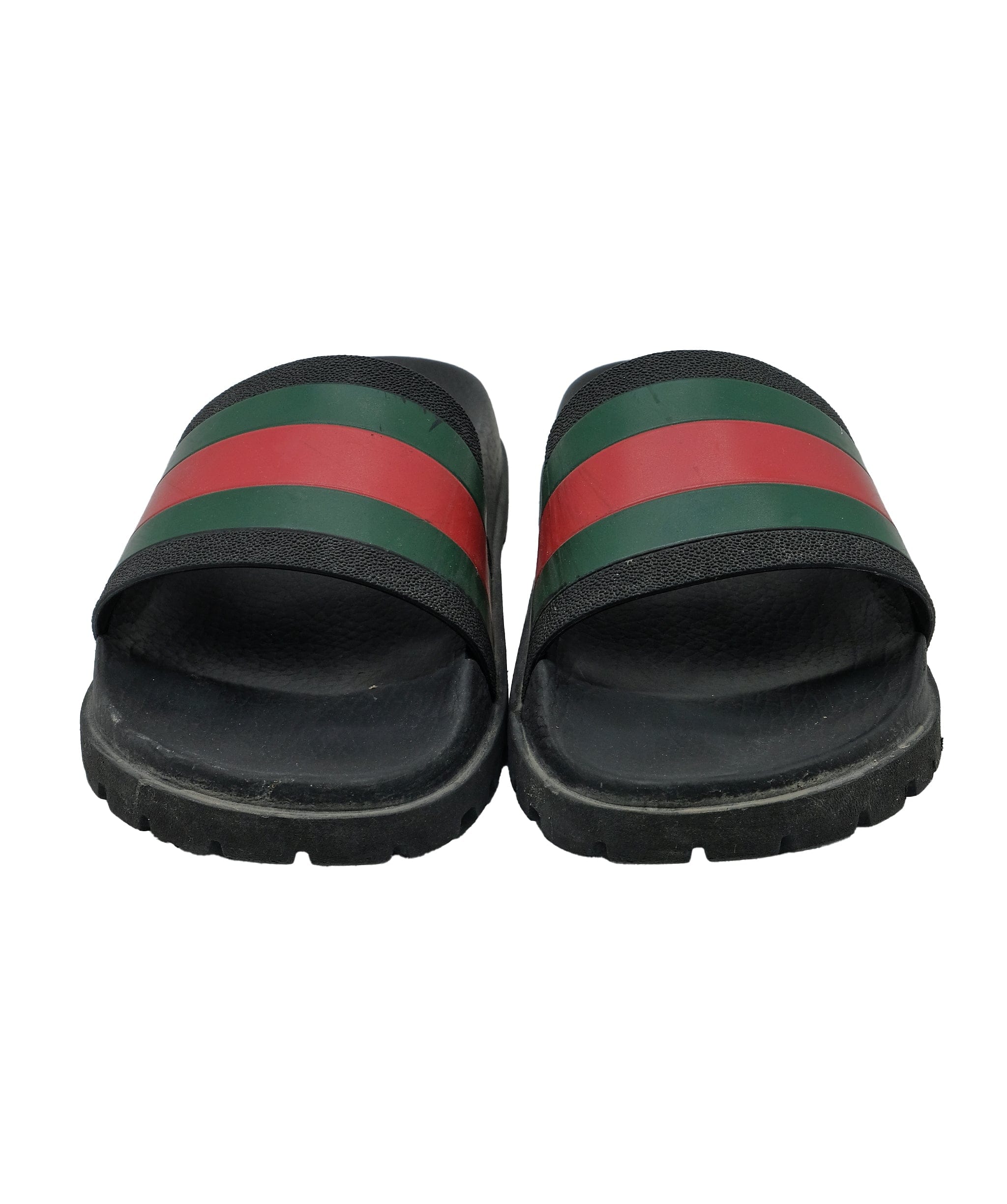 Gucci Gucci slides black green red RJC3192