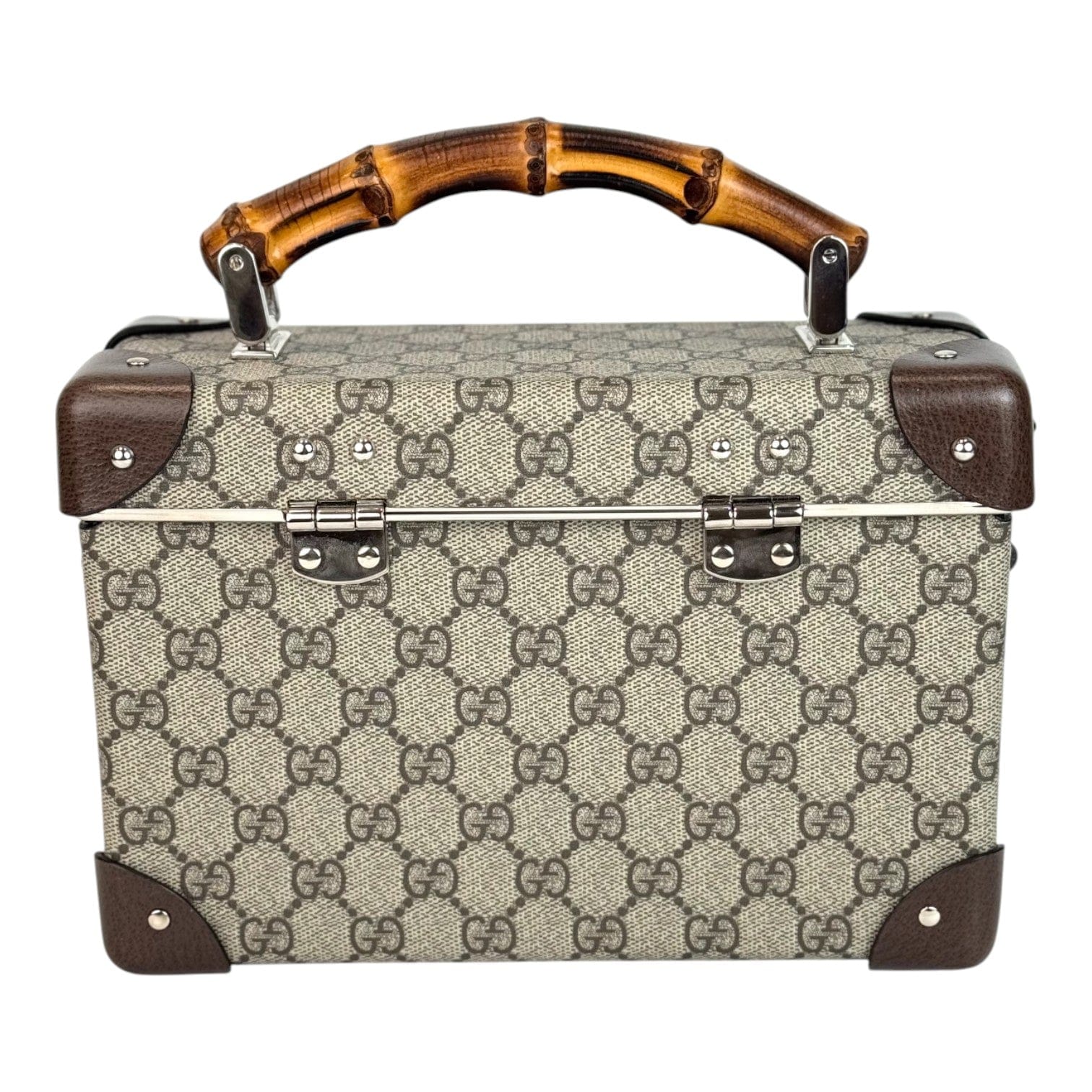 Gucci Gucci Bamboo Trotter GG Beauty Case Bag