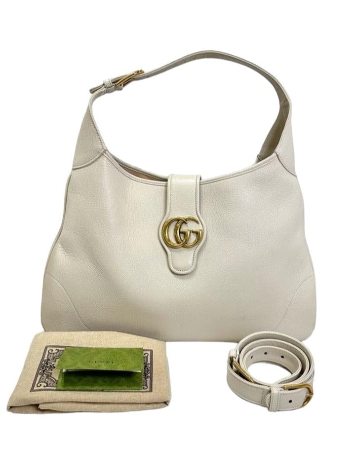 Gucci Gucci Cream Aphrodite Shoulder Bag