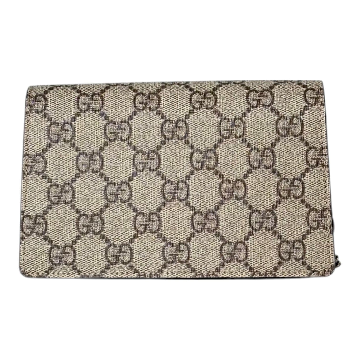 Gucci Gucci Dionysus Super Mini GG in Canvas & Suede