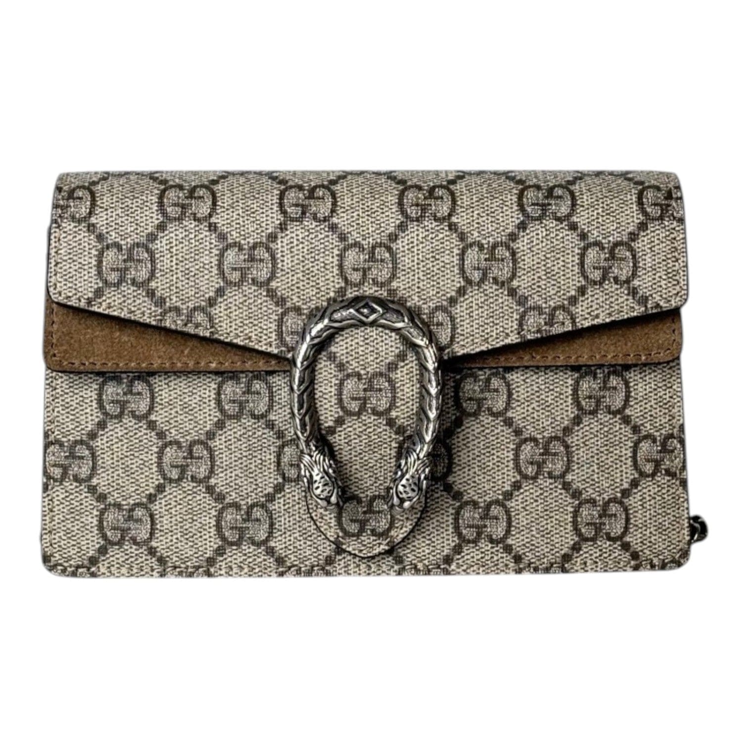 Gucci Gucci Dionysus Super Mini GG in Canvas & Suede
