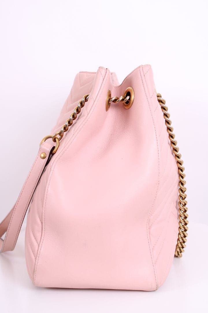 Gucci Gucci GG Marmont Shoulder Bag Pink