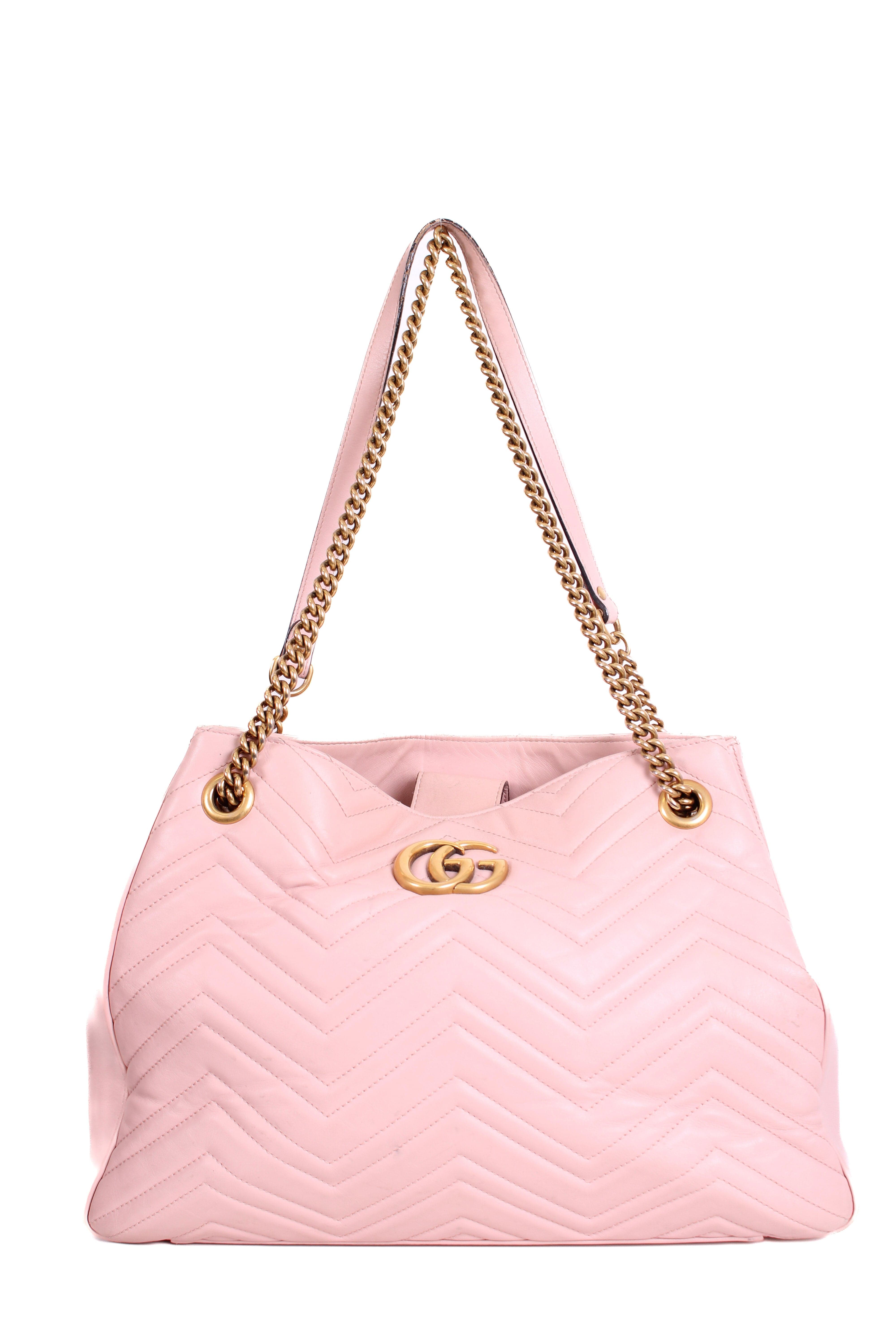 Gucci Gucci GG Marmont Shoulder Bag Pink
