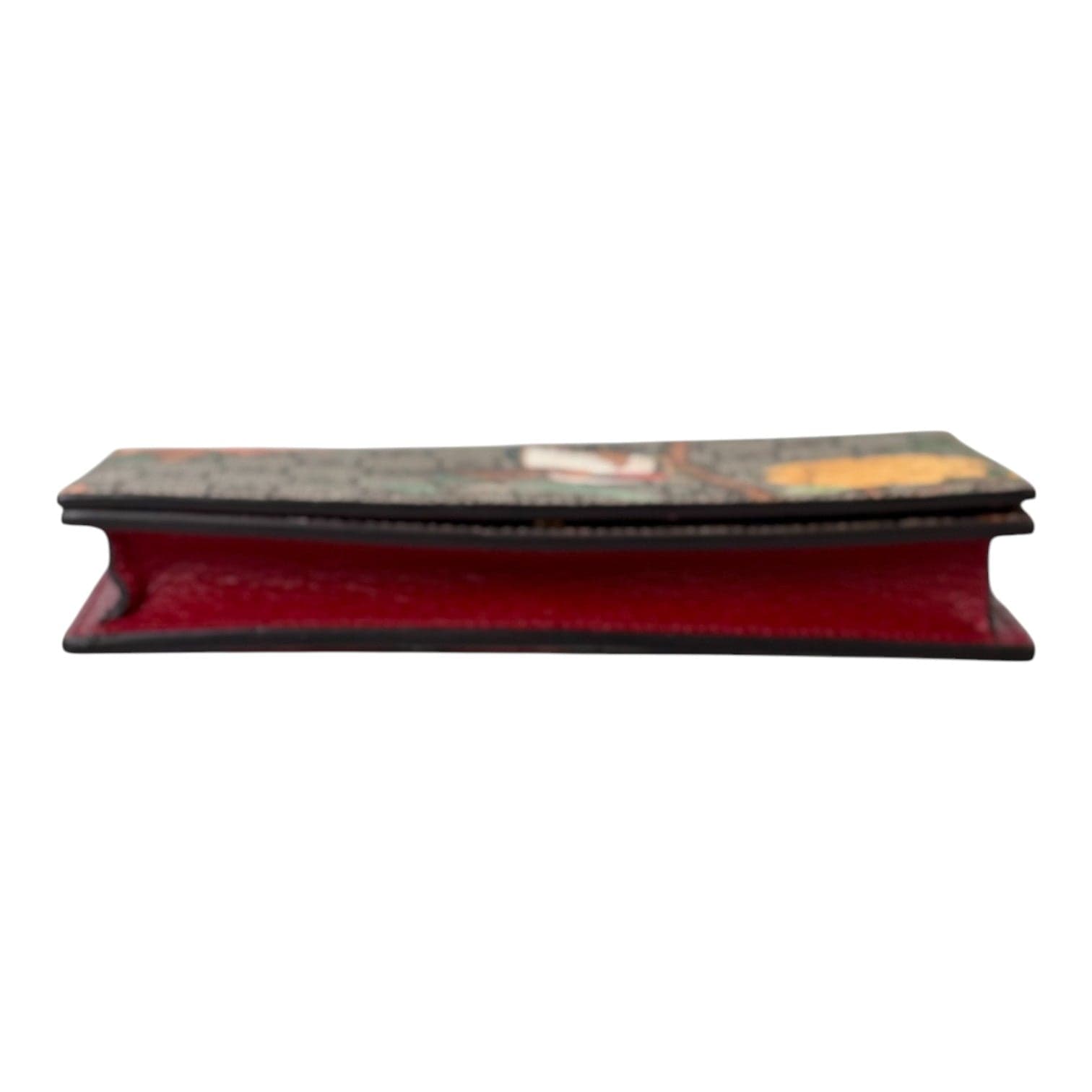 Gucci Gucci GG Supreme Monogram Tian Wallet On Chain