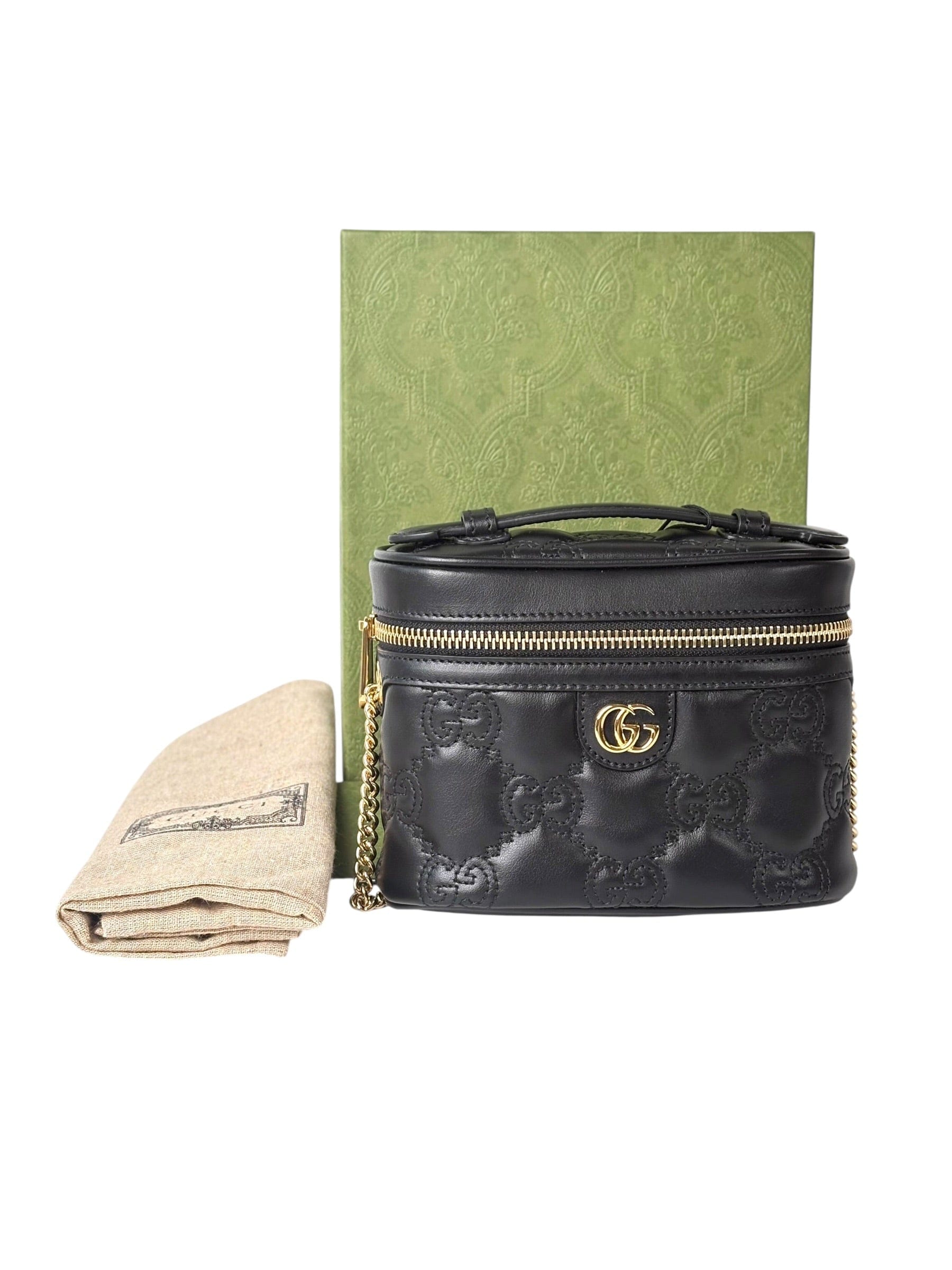 Gucci Gucci Matelasse Top Handle Mini Bag