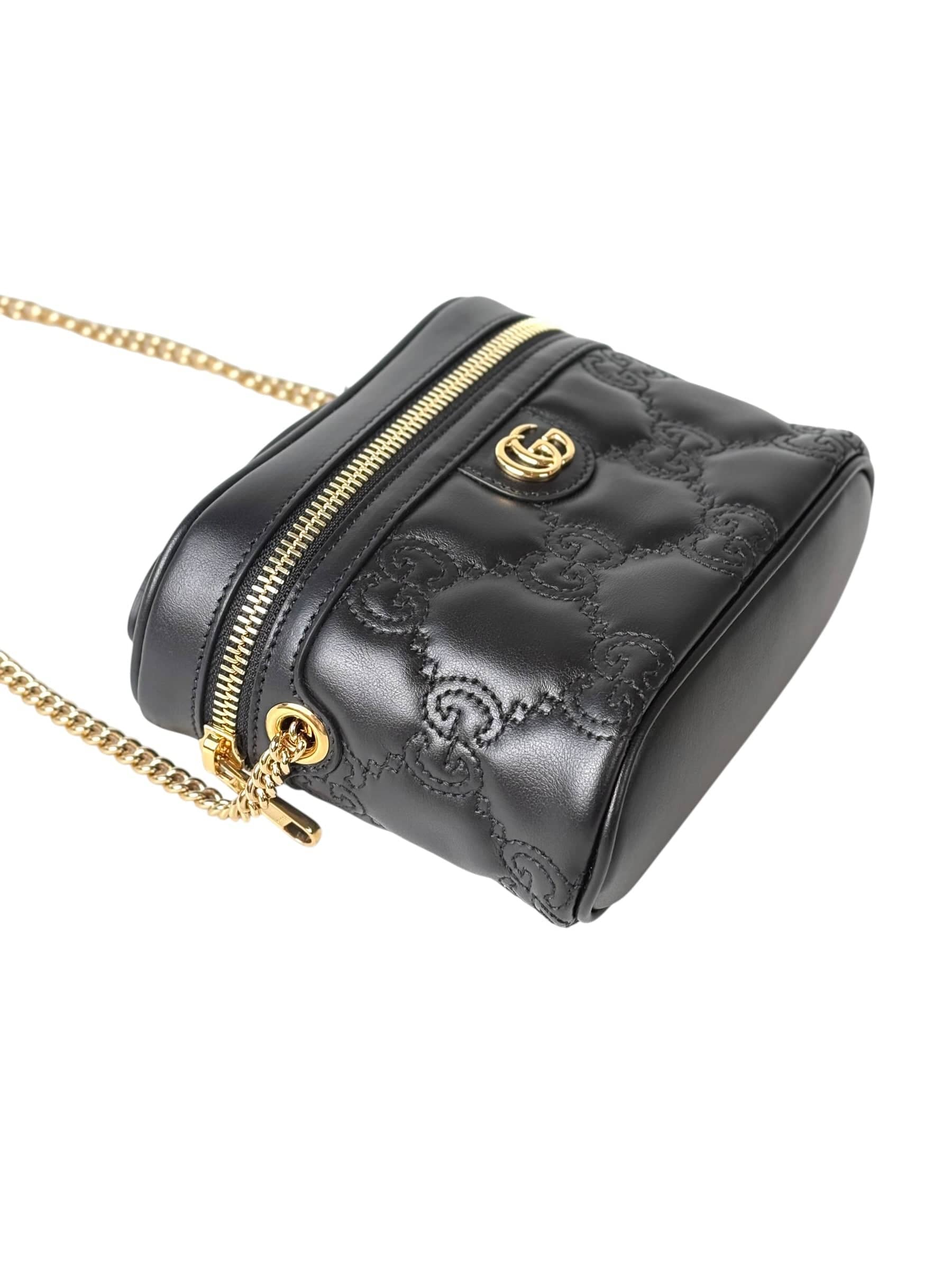 Gucci Gucci Matelasse Top Handle Mini Bag