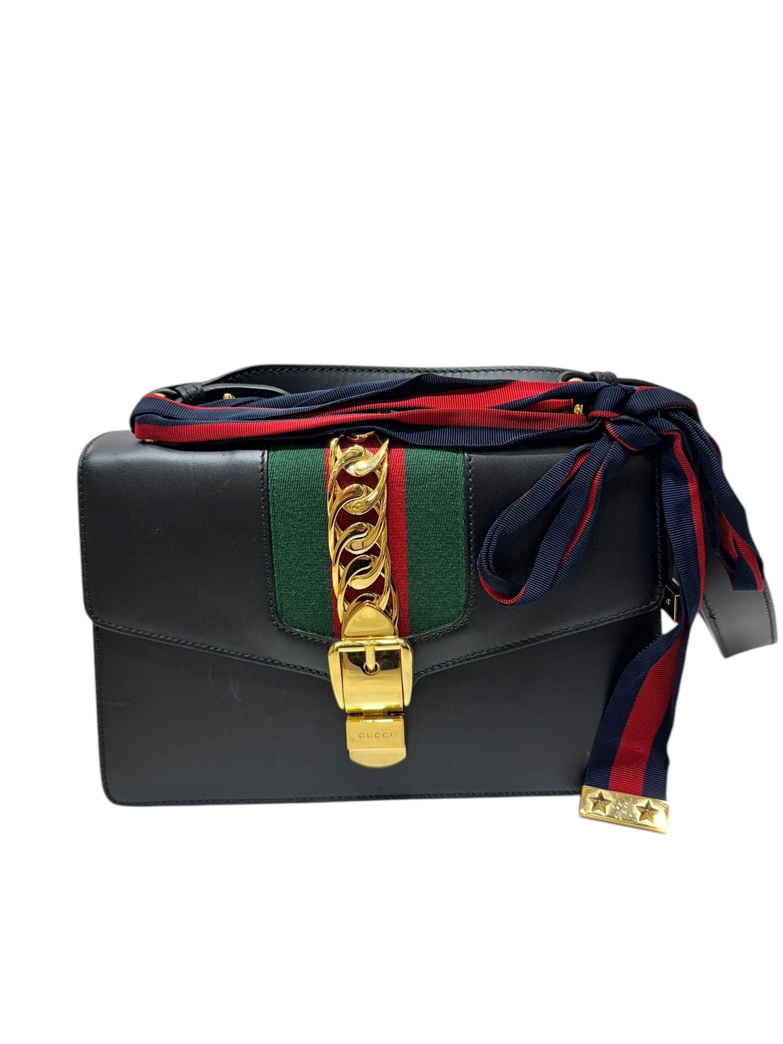 Gucci Gucci Navy Sylvie Bag